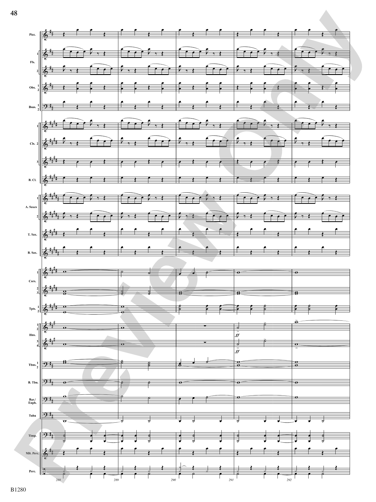 Flight: Concert Band Conductor Score & Parts