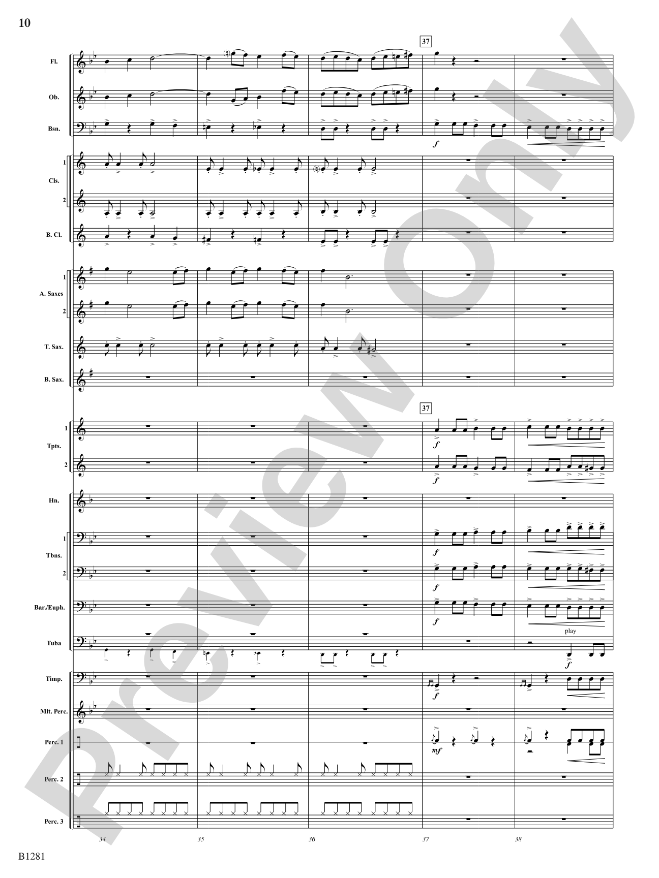 Rise of the Vulcan: Concert Band Conductor Score & Parts