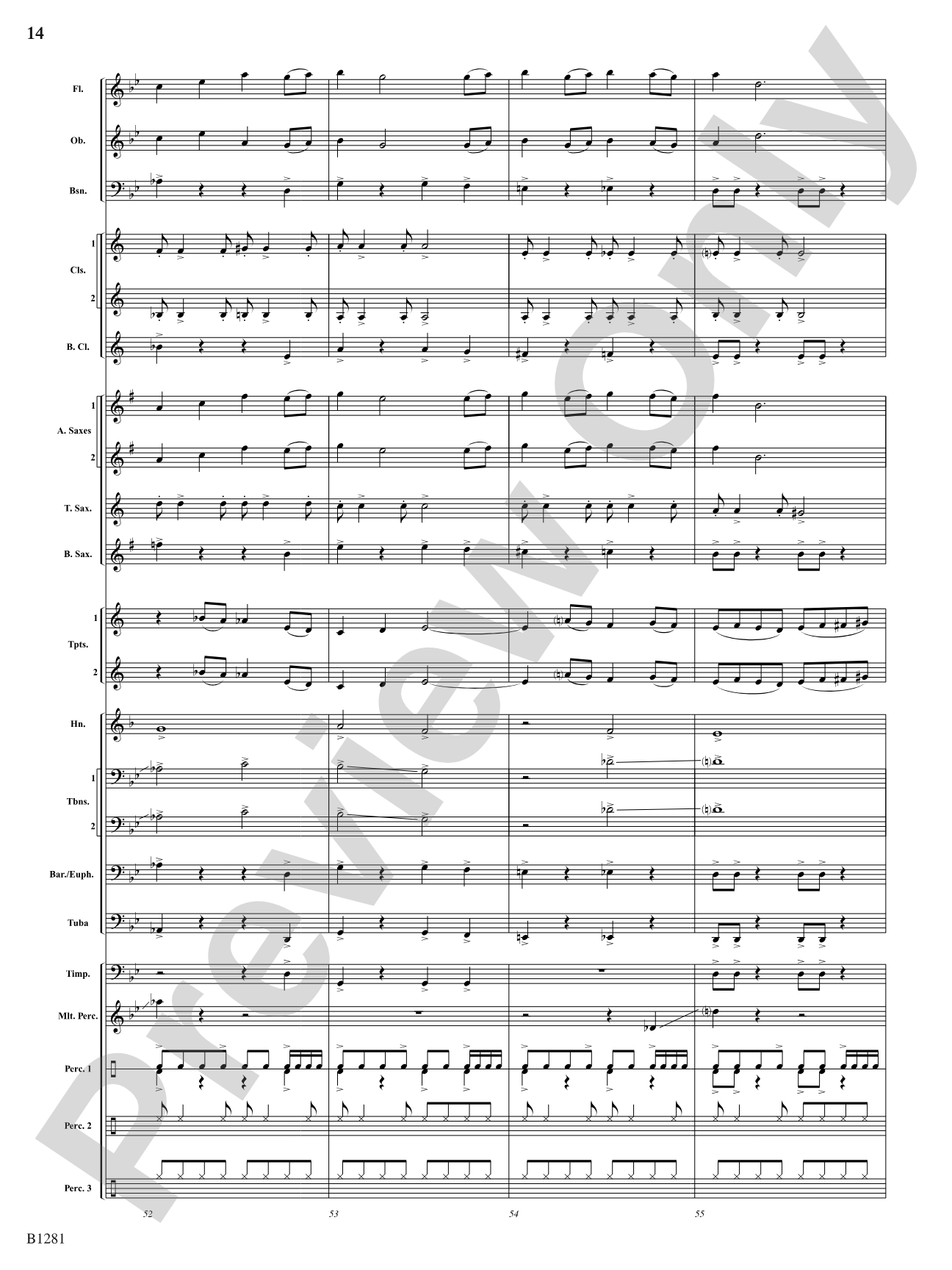 Rise of the Vulcan: Concert Band Conductor Score & Parts