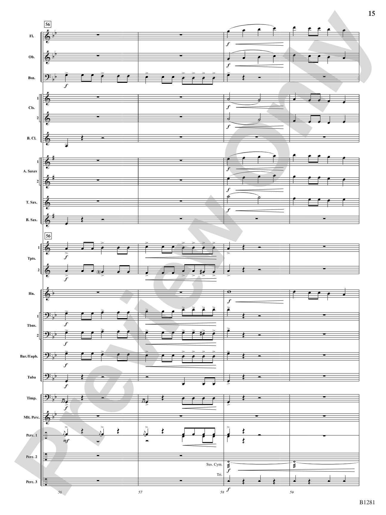 Rise of the Vulcan: Concert Band Conductor Score & Parts