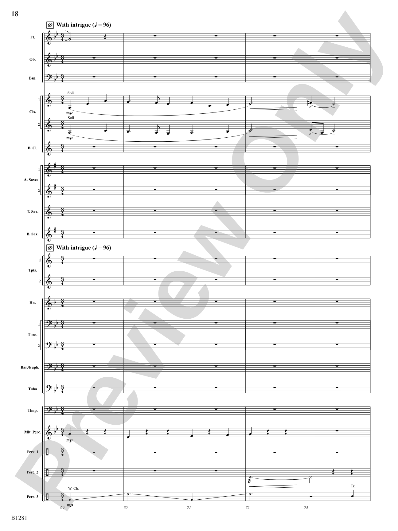 Rise of the Vulcan: Concert Band Conductor Score & Parts