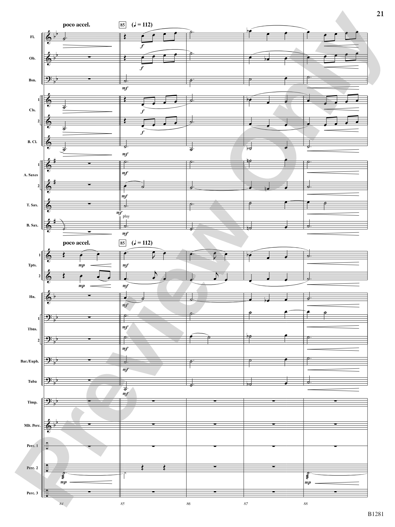 Rise of the Vulcan: Concert Band Conductor Score & Parts
