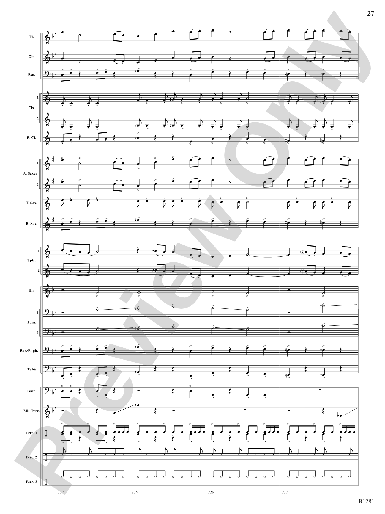 Rise of the Vulcan: Concert Band Conductor Score & Parts
