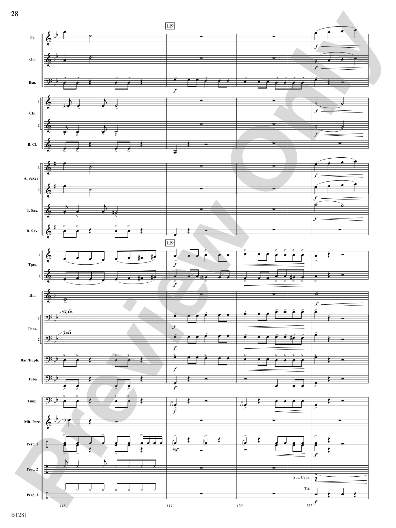 Rise of the Vulcan: Concert Band Conductor Score & Parts