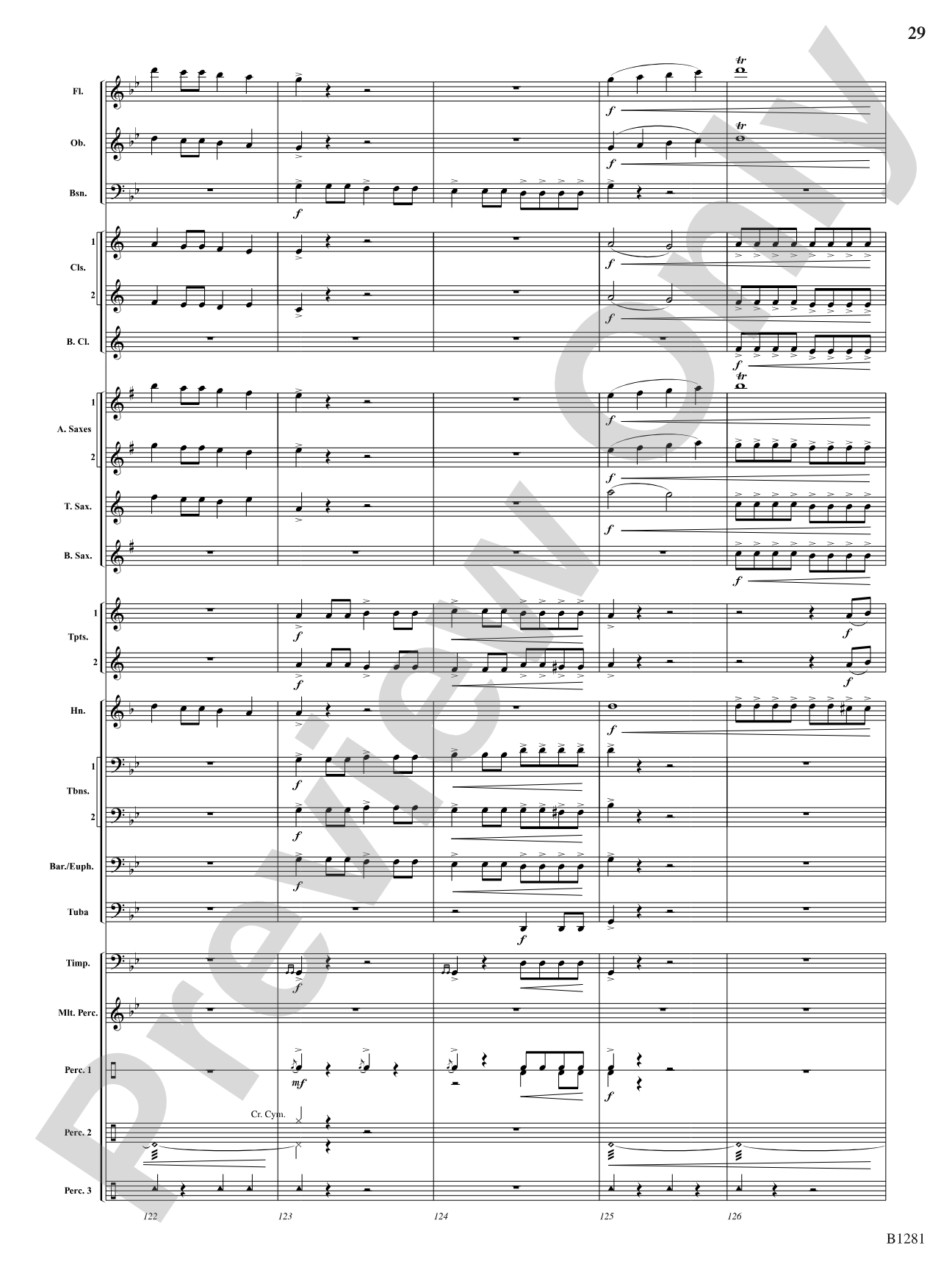 Rise of the Vulcan: Concert Band Conductor Score & Parts