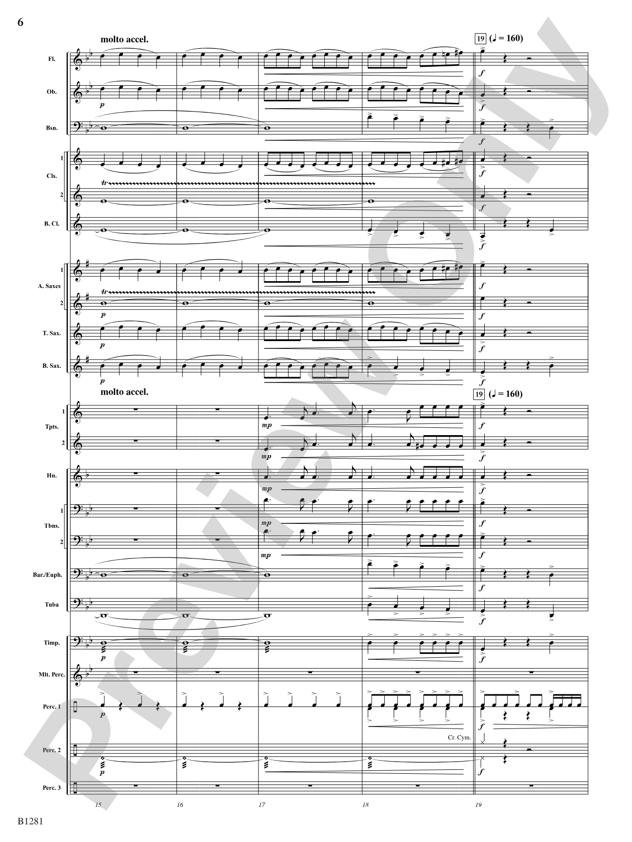 Rise of the Vulcan: Concert Band Conductor Score & Parts