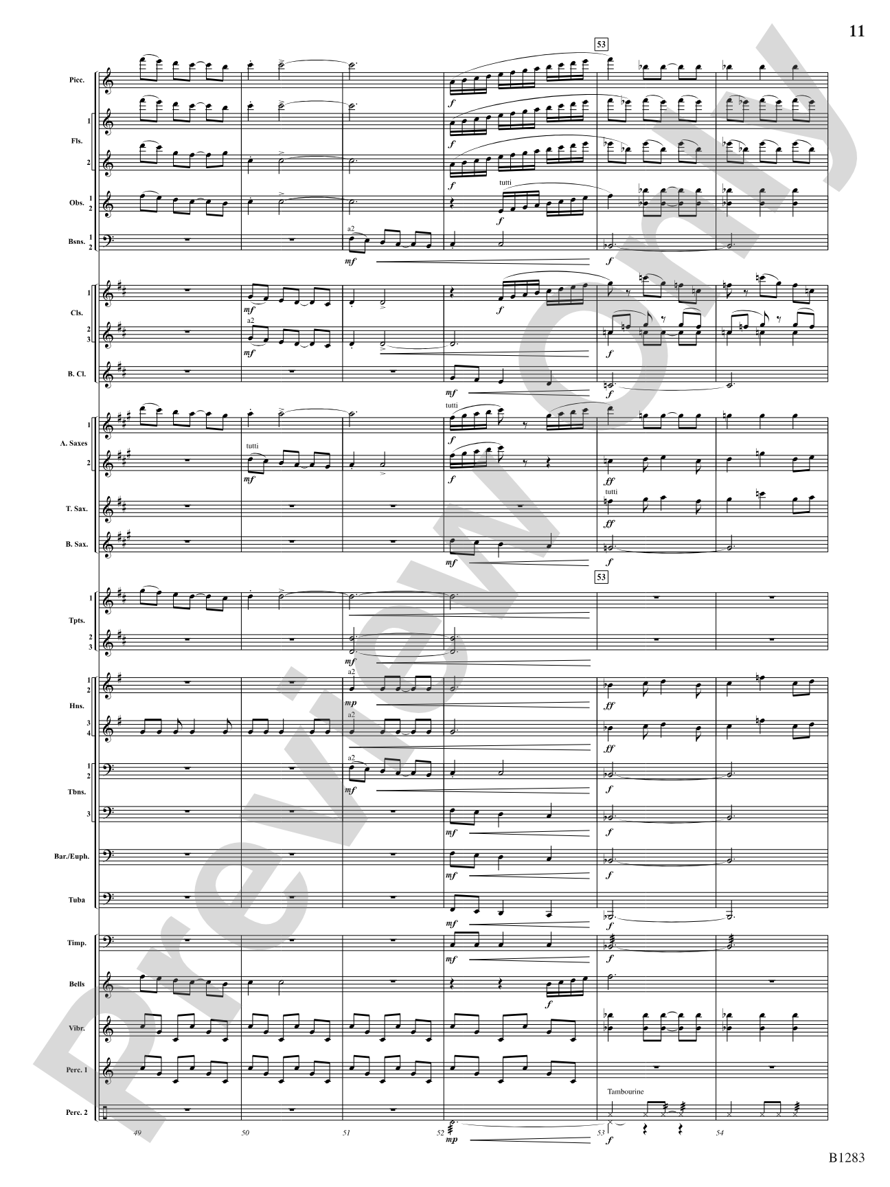 Motion: Concert Band Conductor Score & Parts