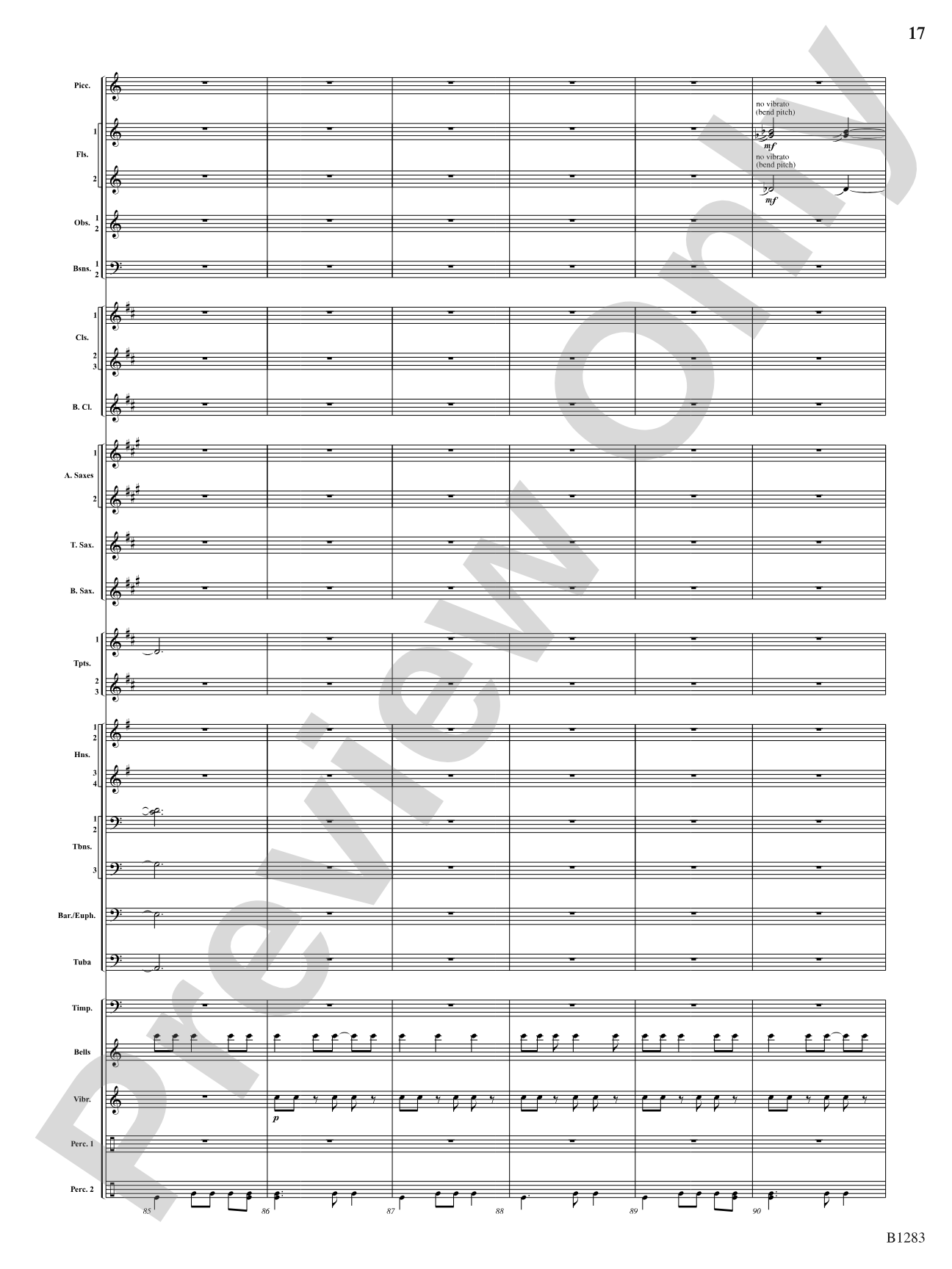 Motion: Concert Band Conductor Score & Parts
