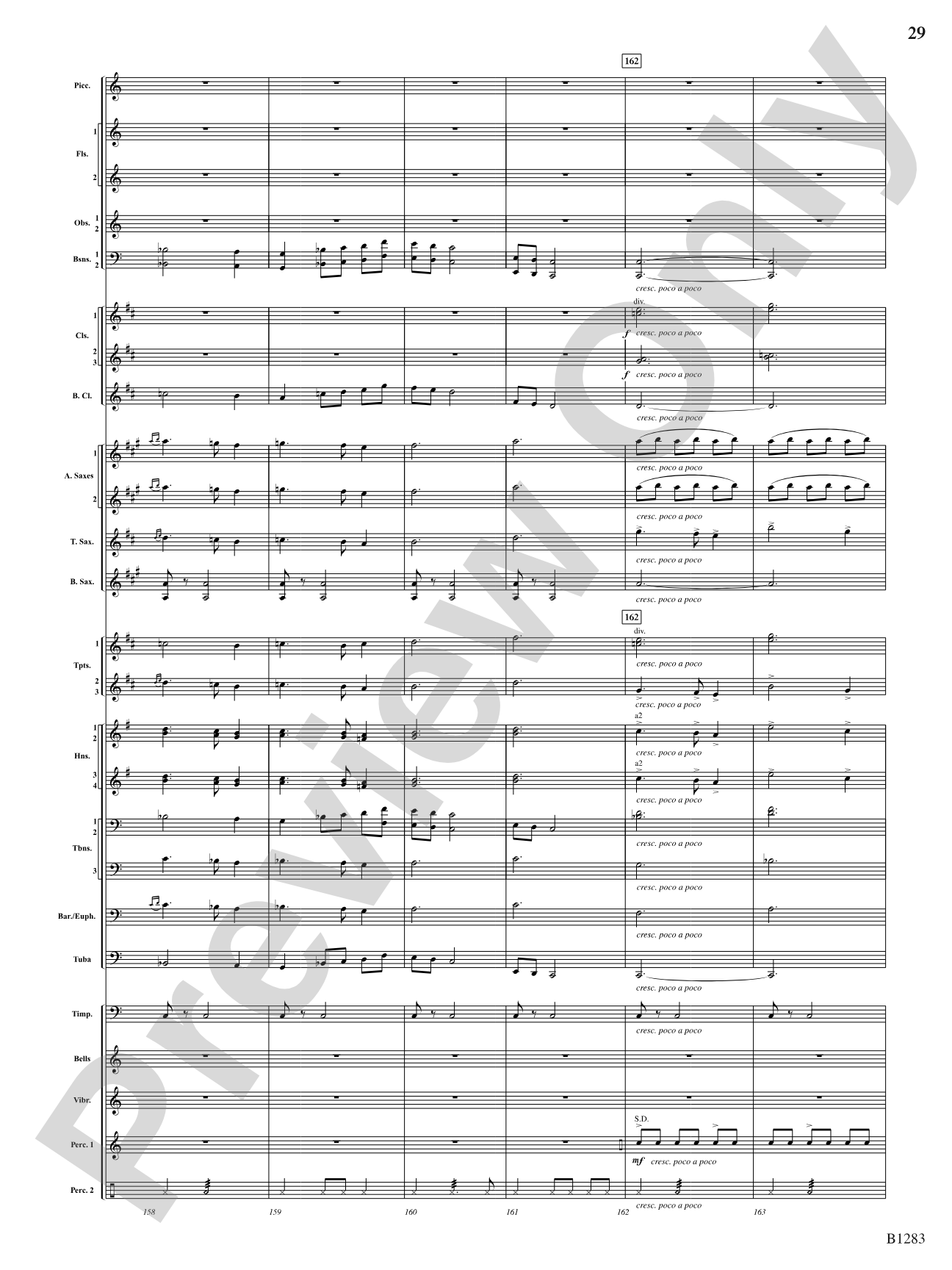 Motion: Concert Band Conductor Score & Parts