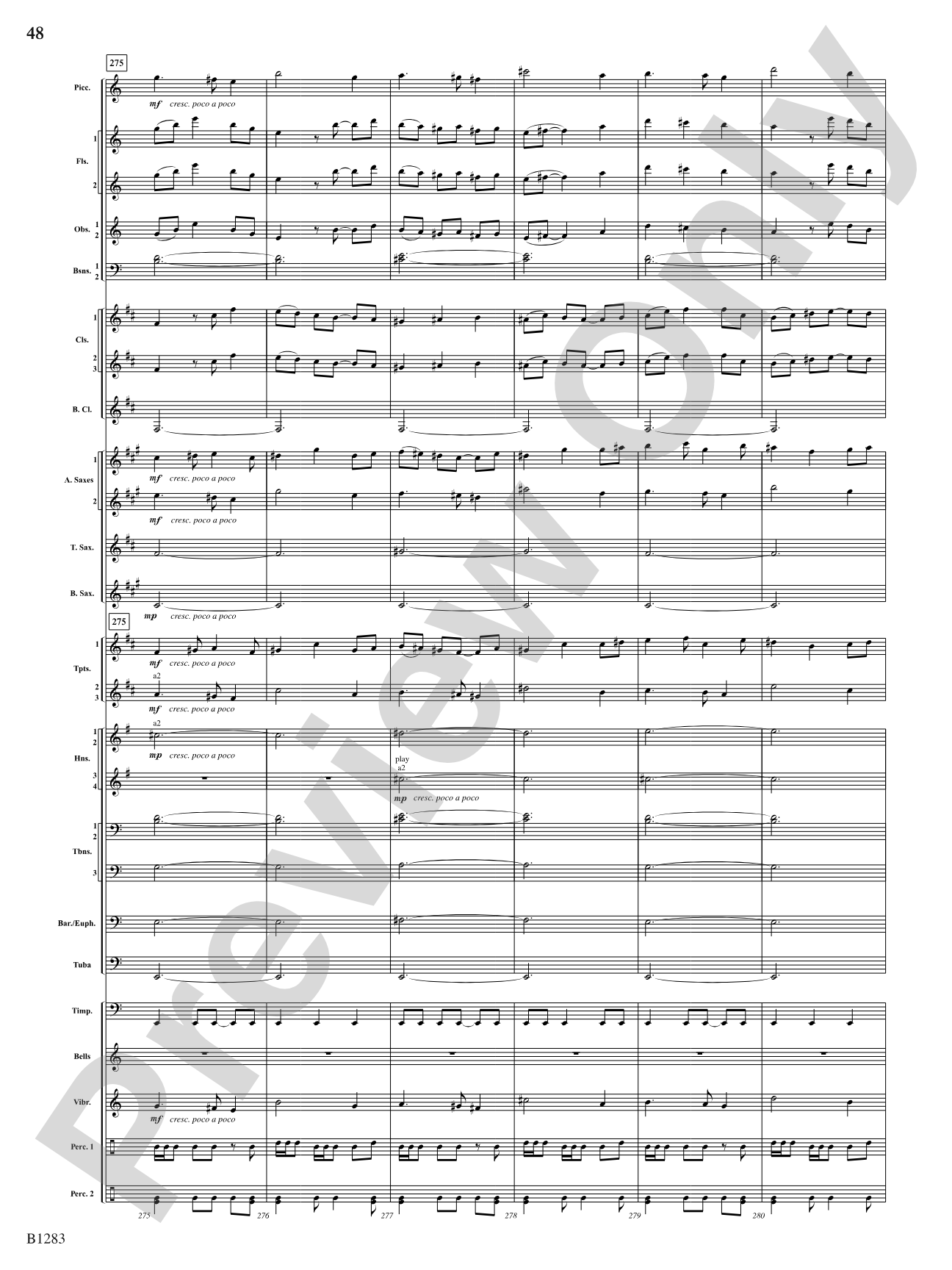 Motion: Concert Band Conductor Score & Parts