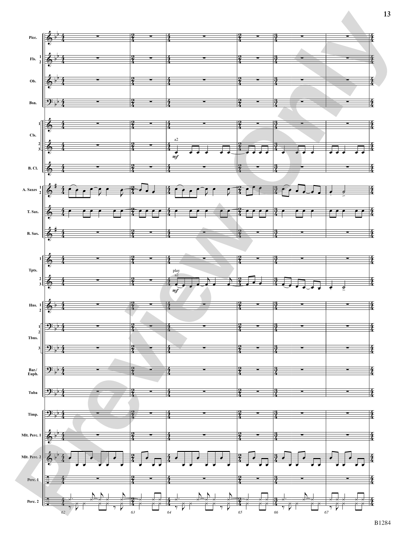 ...Not Afraid to Dream: Concert Band Conductor Score & Parts