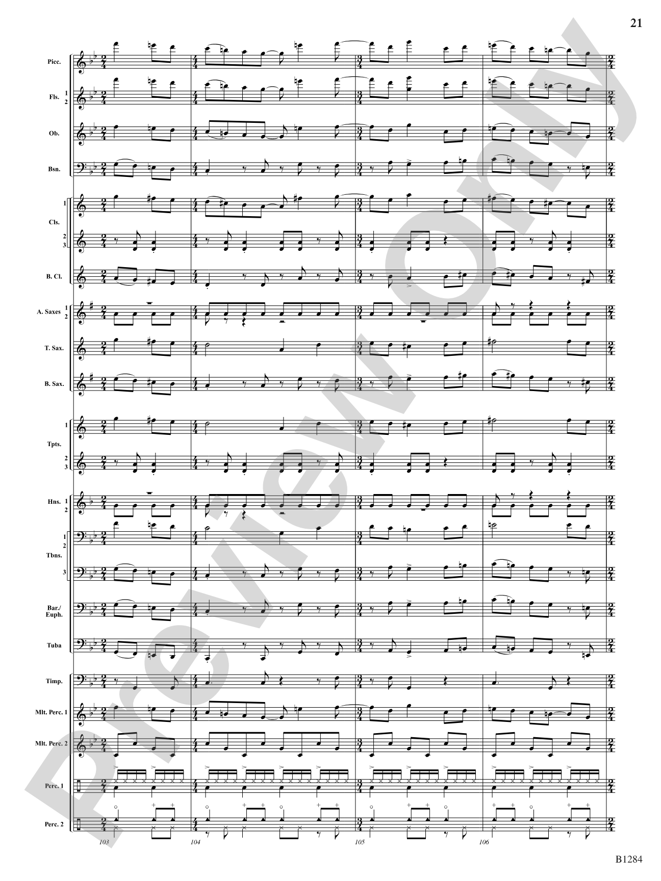 ...Not Afraid to Dream: Concert Band Conductor Score & Parts