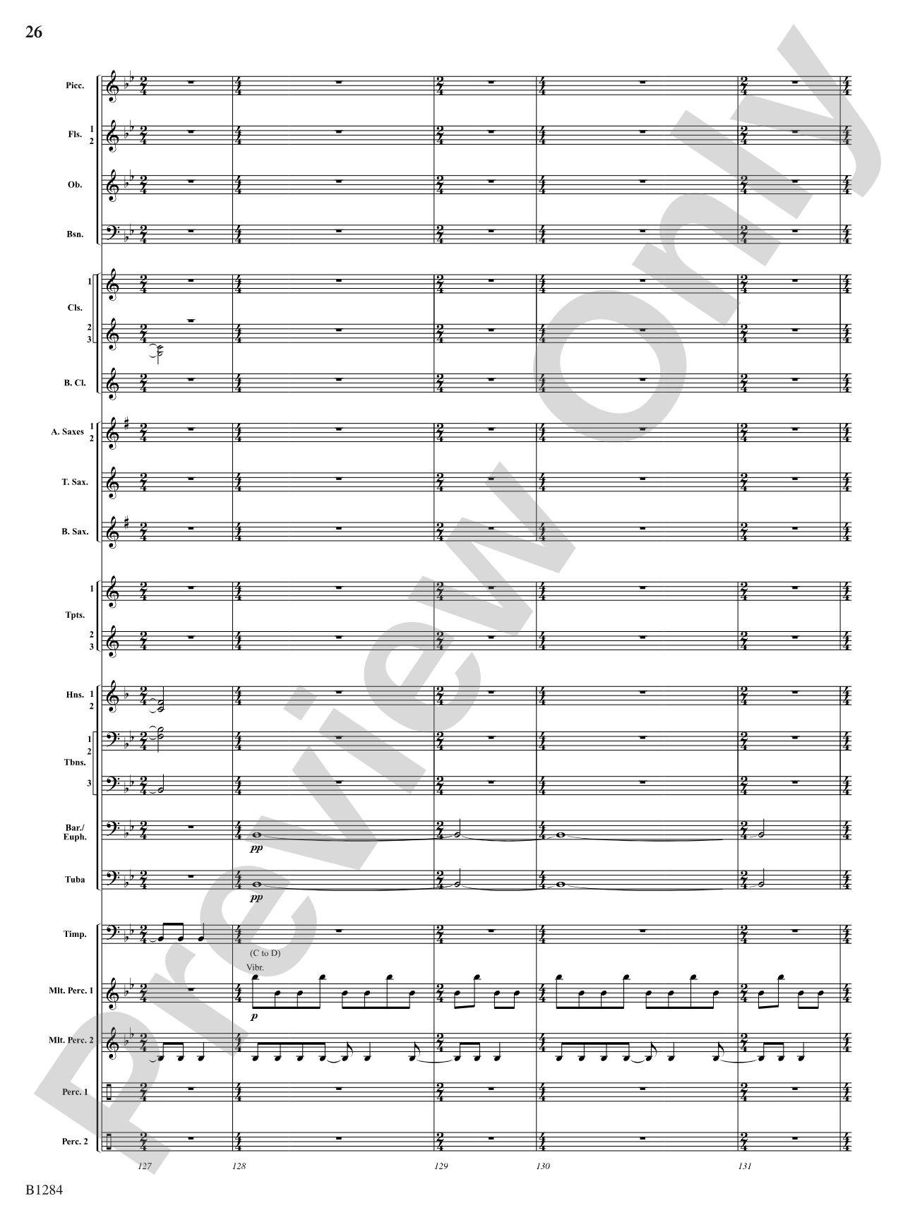 ...Not Afraid to Dream: Concert Band Conductor Score & Parts