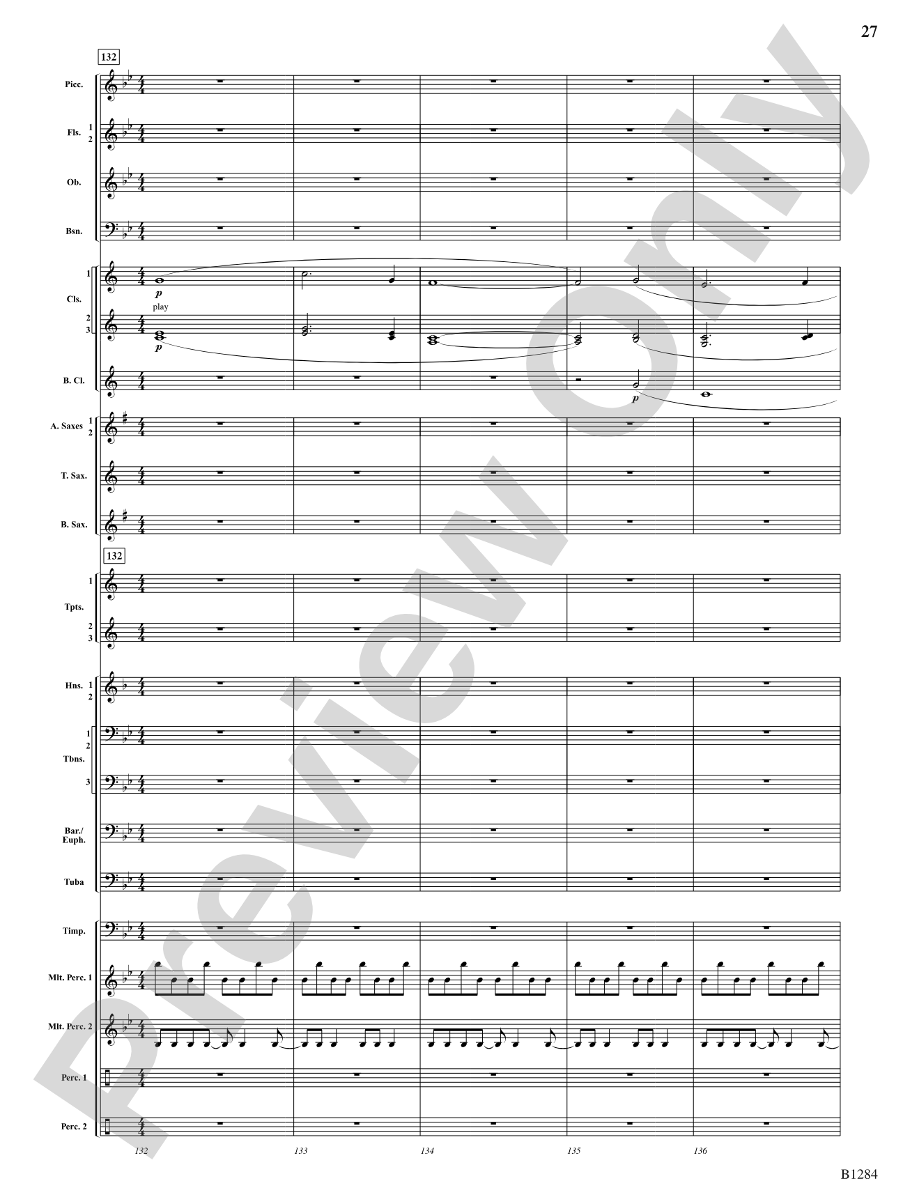 ...Not Afraid to Dream: Concert Band Conductor Score & Parts