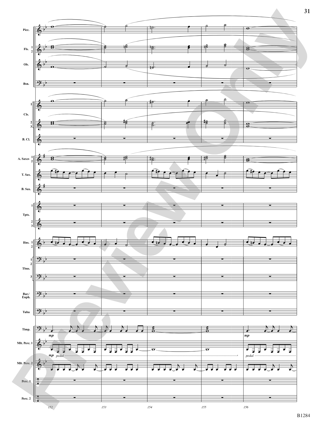...Not Afraid to Dream: Concert Band Conductor Score & Parts