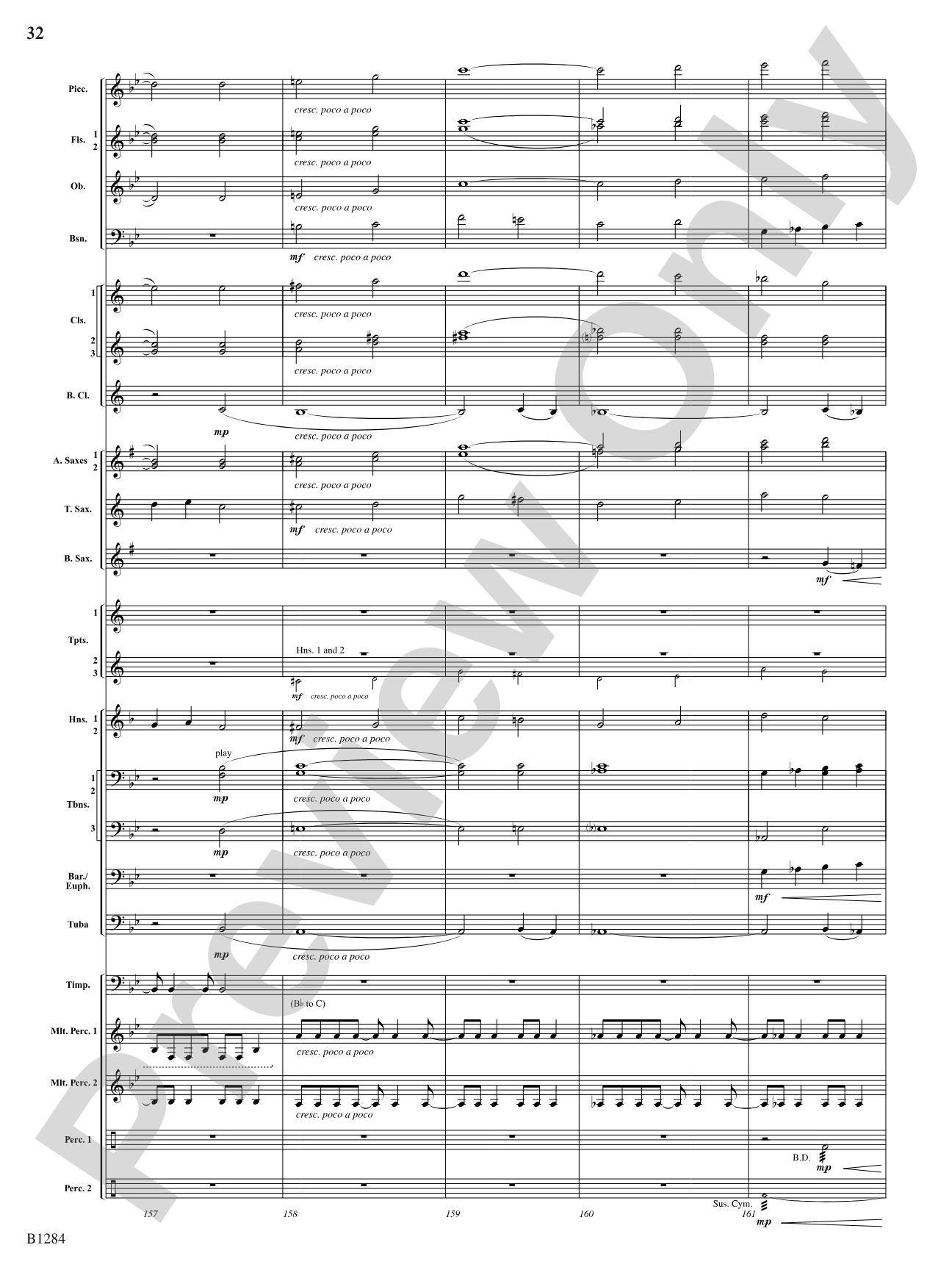 ...Not Afraid to Dream: Concert Band Conductor Score & Parts