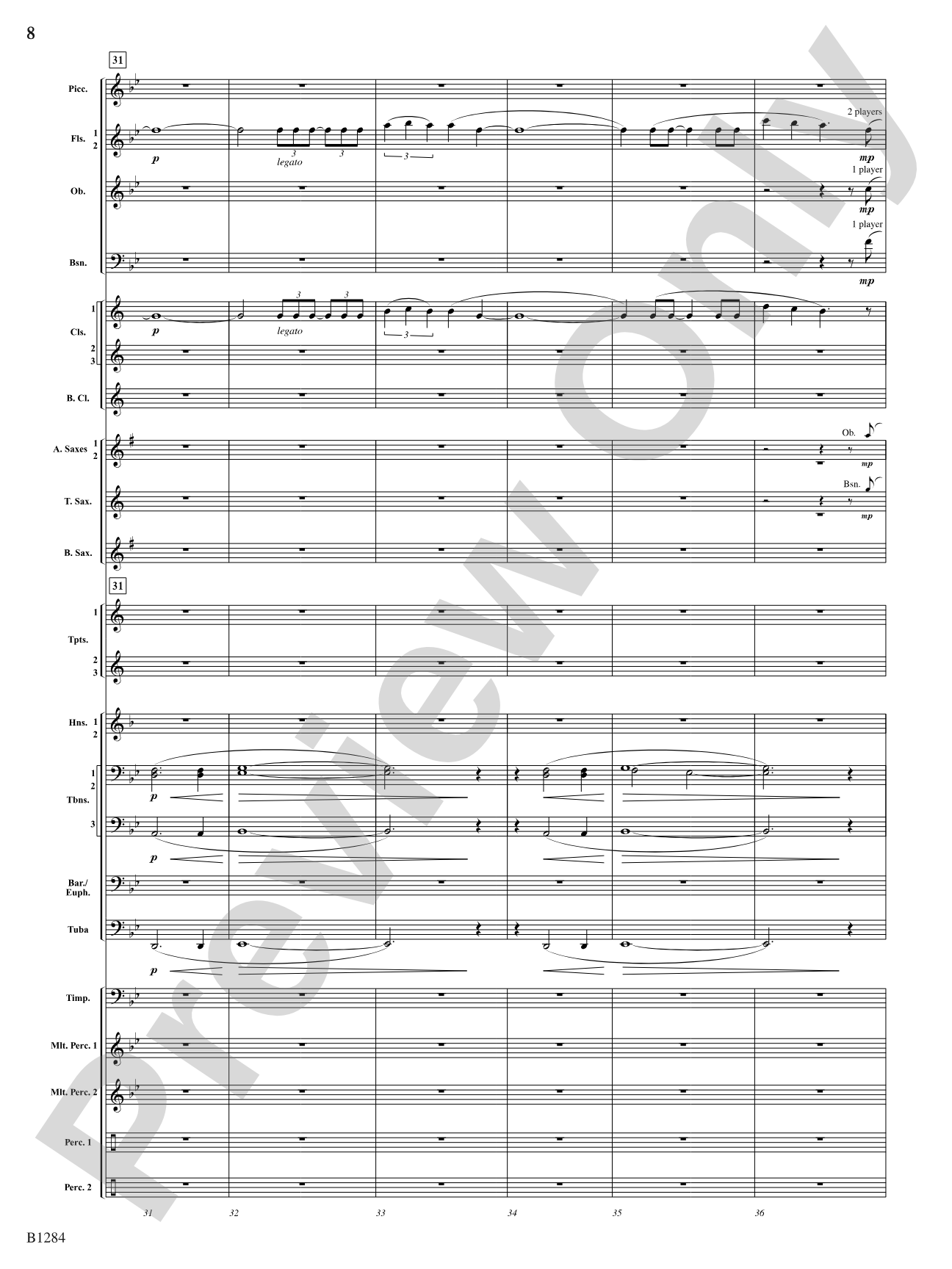 ...Not Afraid to Dream: Concert Band Conductor Score & Parts