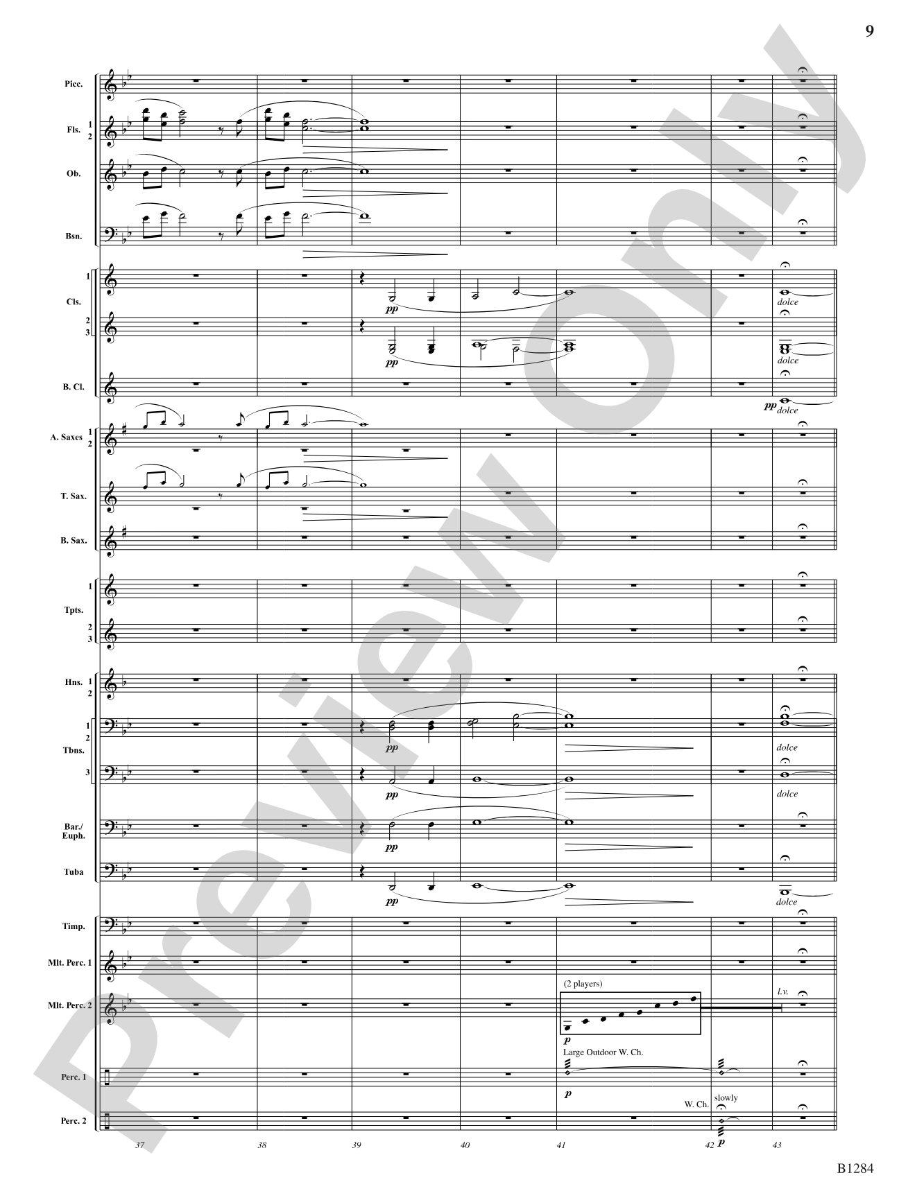 ...Not Afraid to Dream: Concert Band Conductor Score & Parts
