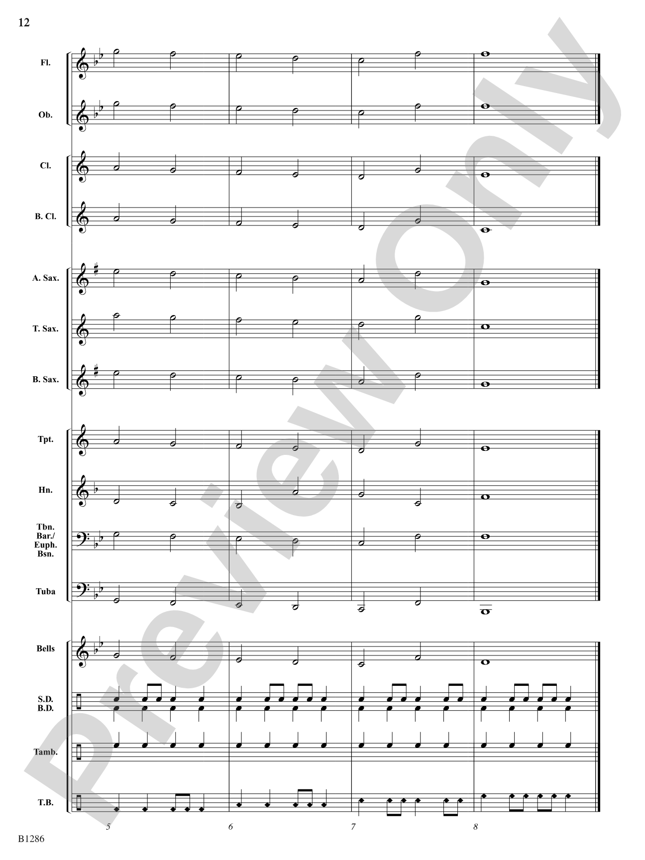 Country Caper: Concert Band Conductor Score & Parts