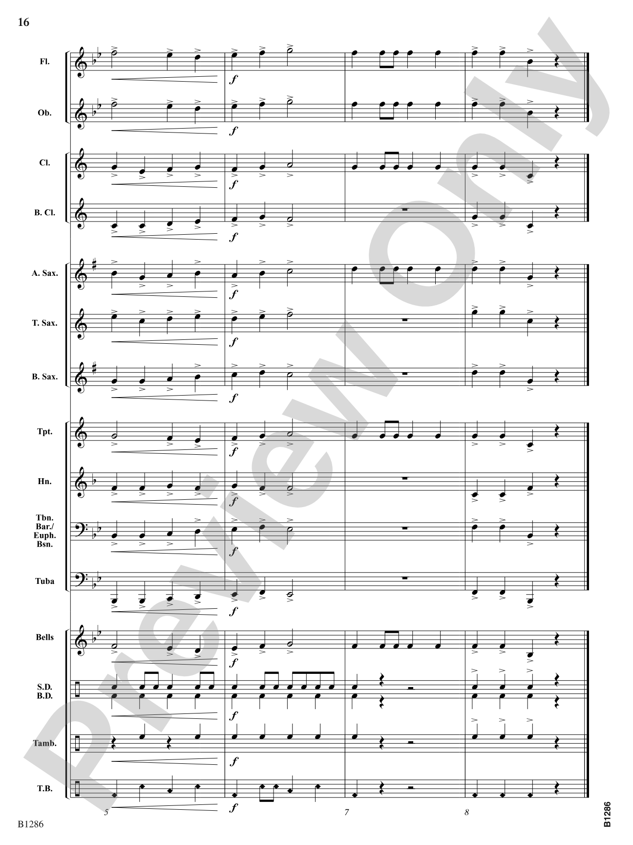 Country Caper: Concert Band Conductor Score & Parts
