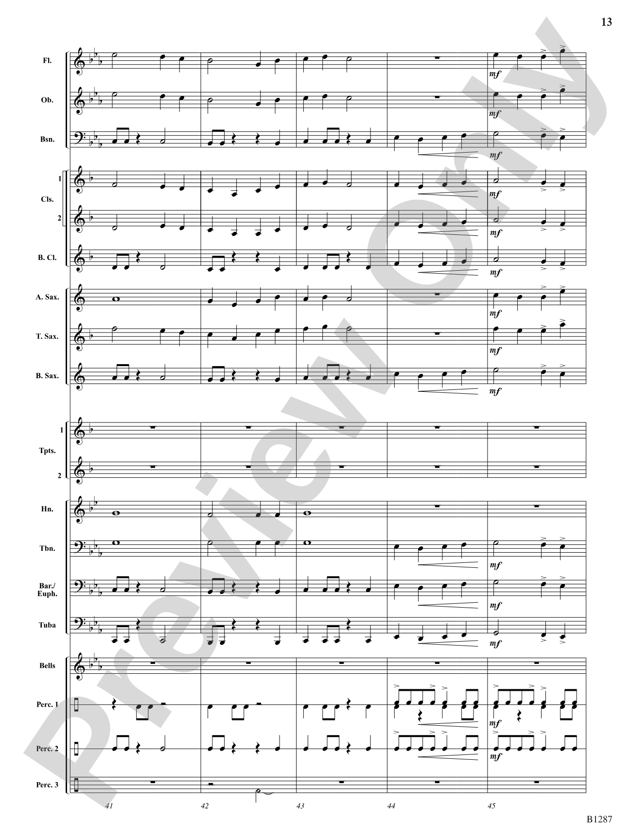 Steal the Thunder: Concert Band Conductor Score & Parts