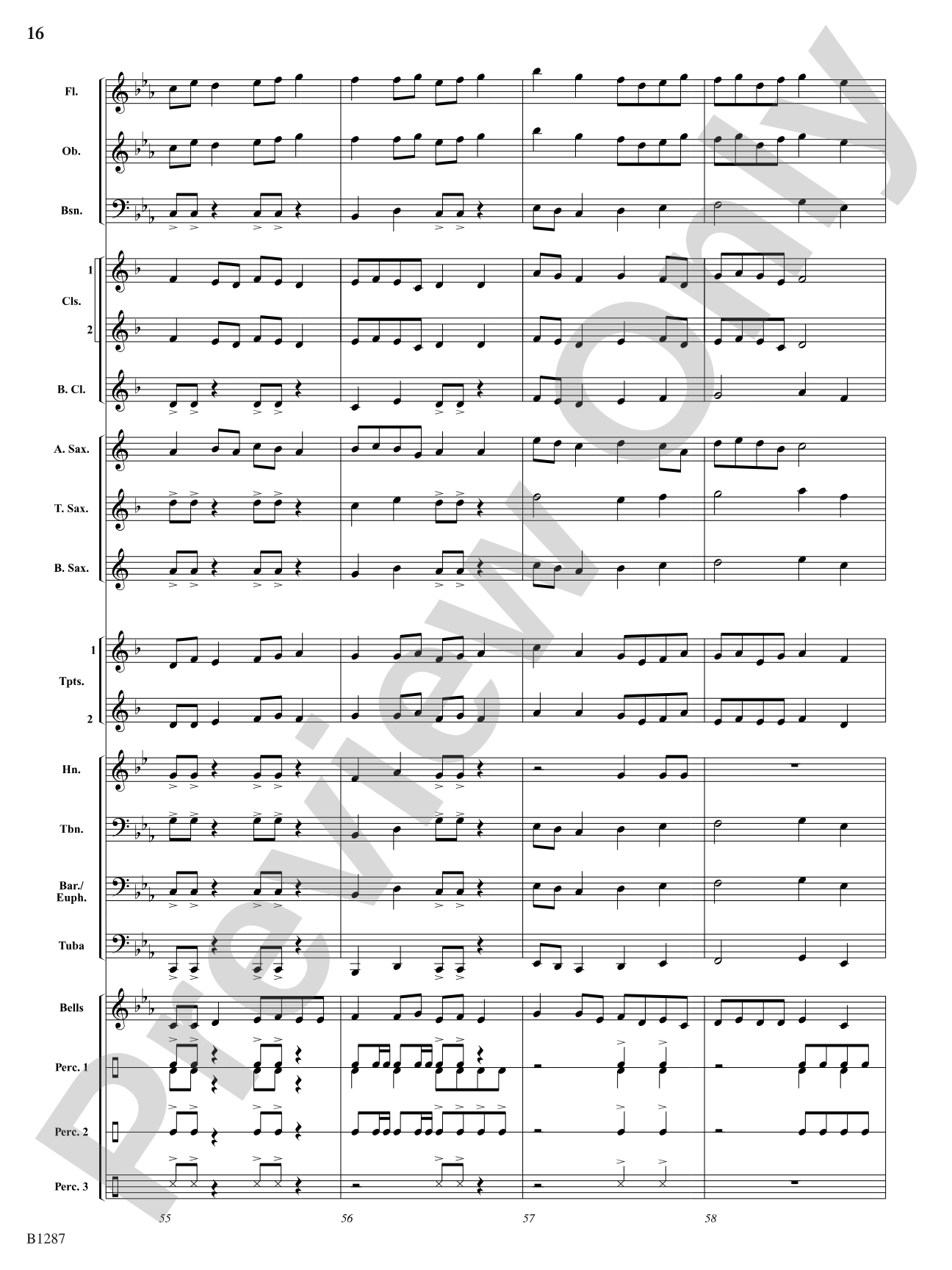 Steal the Thunder: Concert Band Conductor Score & Parts