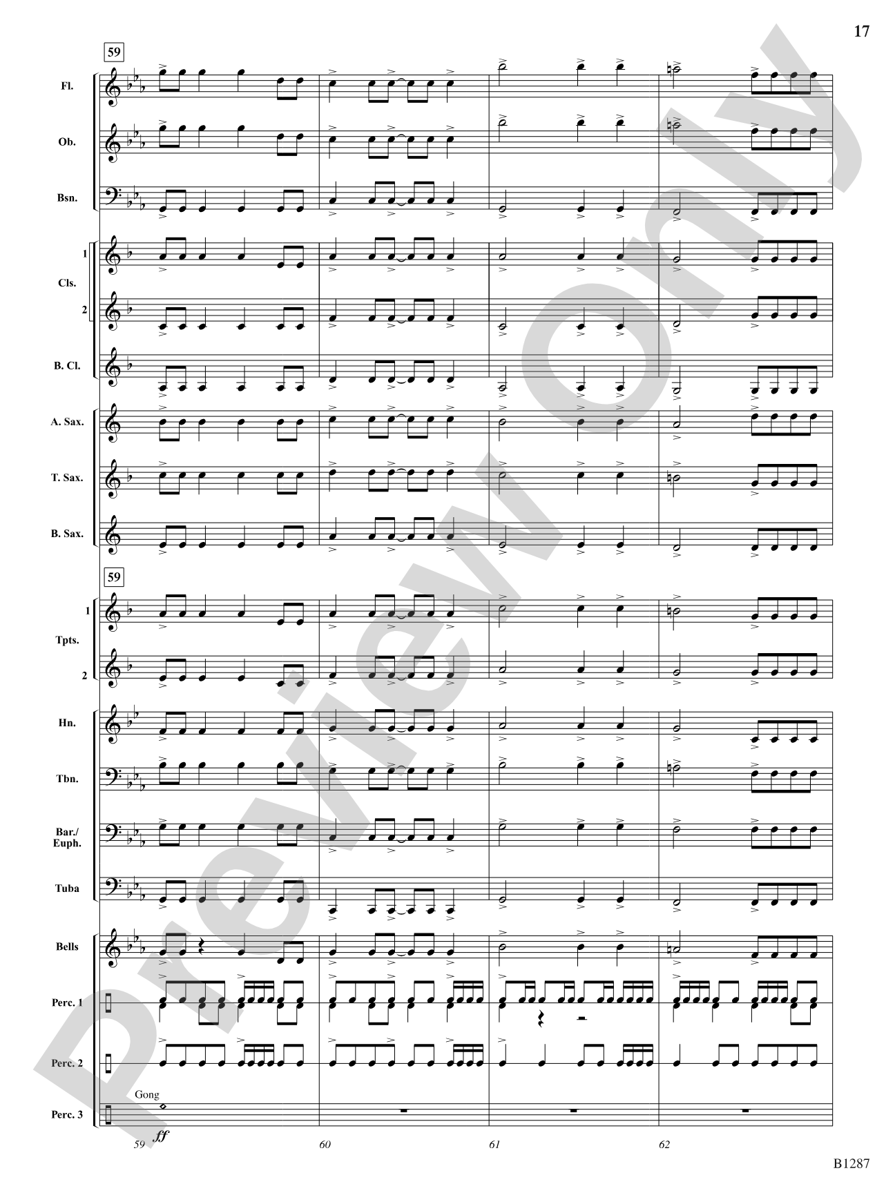 Steal the Thunder: Concert Band Conductor Score & Parts