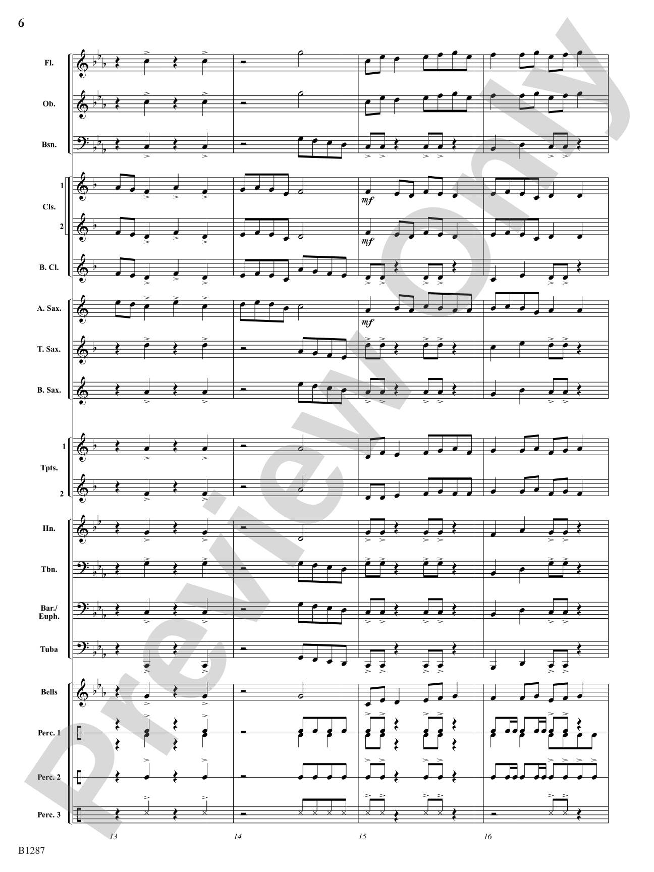 Steal the Thunder: Concert Band Conductor Score & Parts