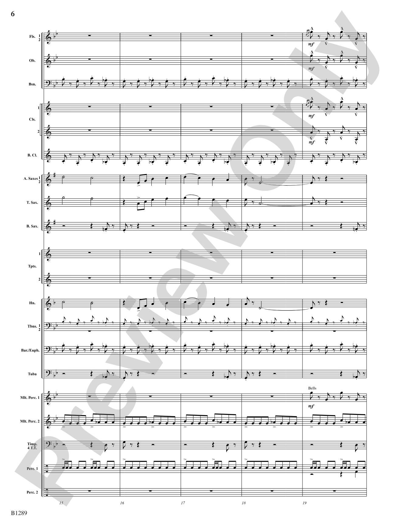 Capricorn Moon: Concert Band Conductor Score & Parts