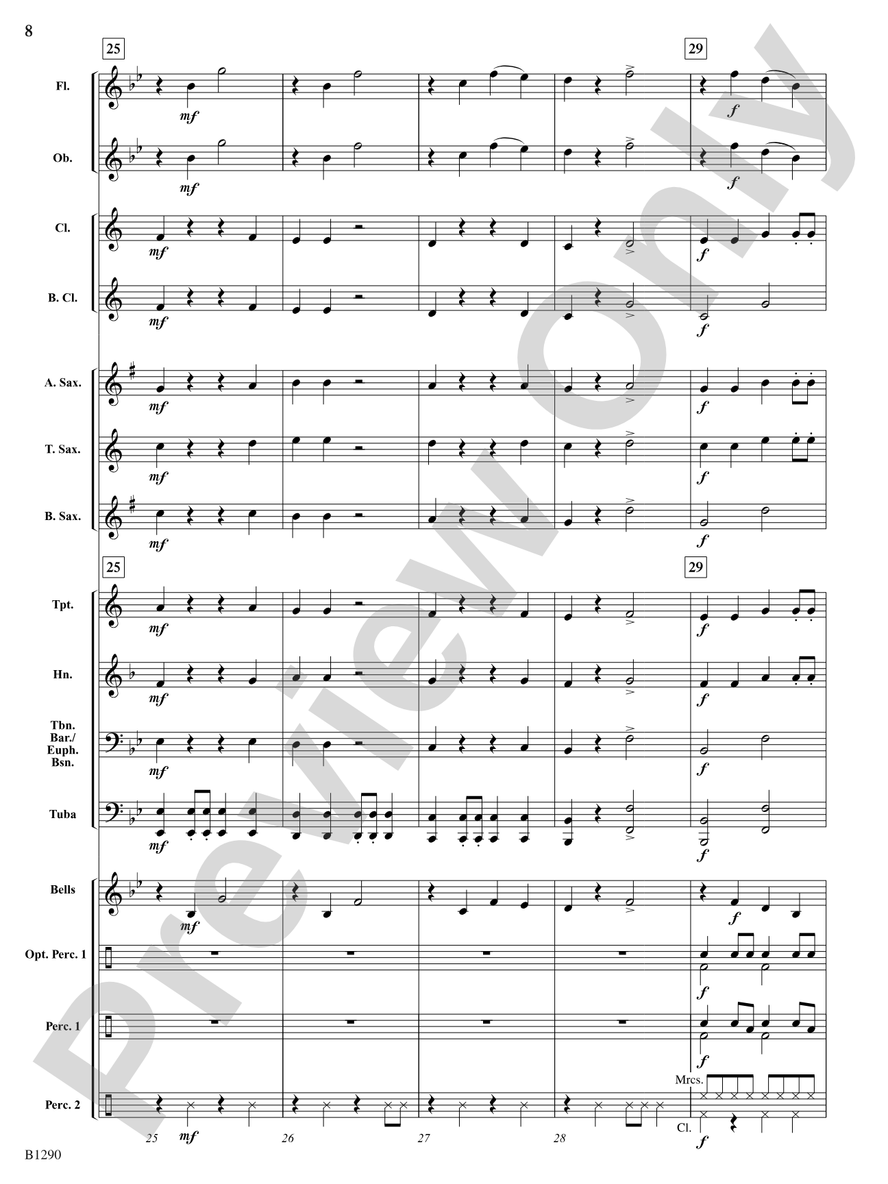 Aruba Tuba: Concert Band Conductor Score & Parts