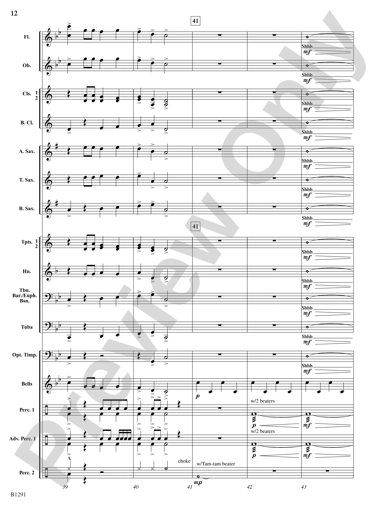 Comet Ride: Concert Band Conductor Score & Parts
