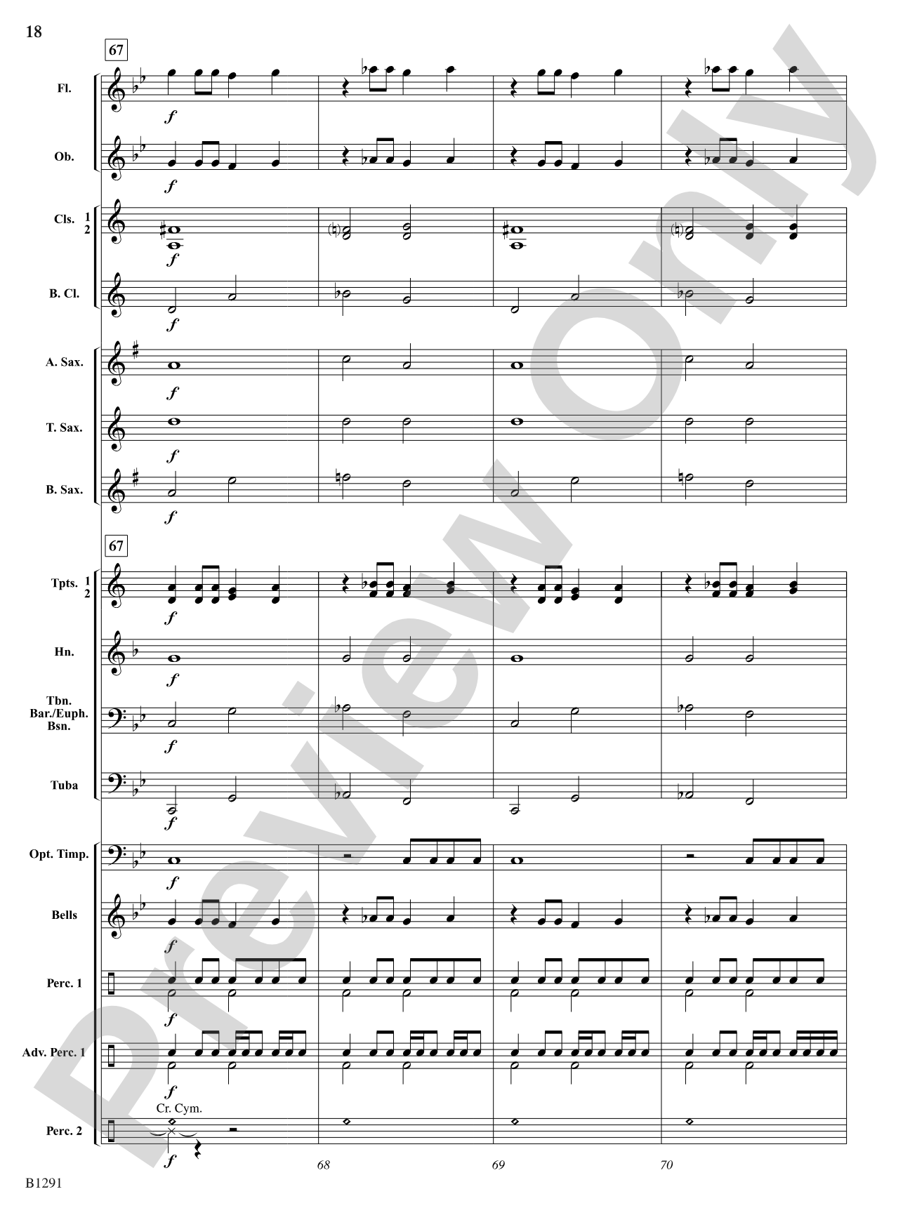 Comet Ride: Concert Band Conductor Score & Parts