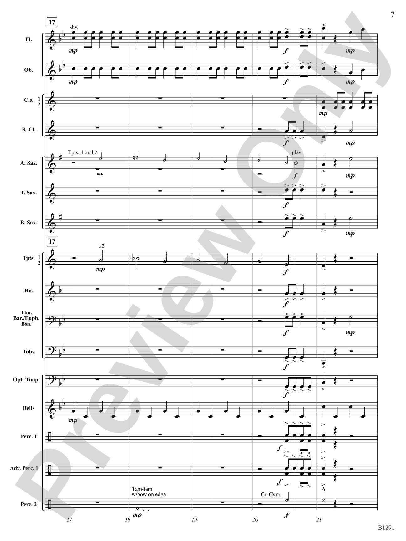 Comet Ride: Concert Band Conductor Score & Parts
