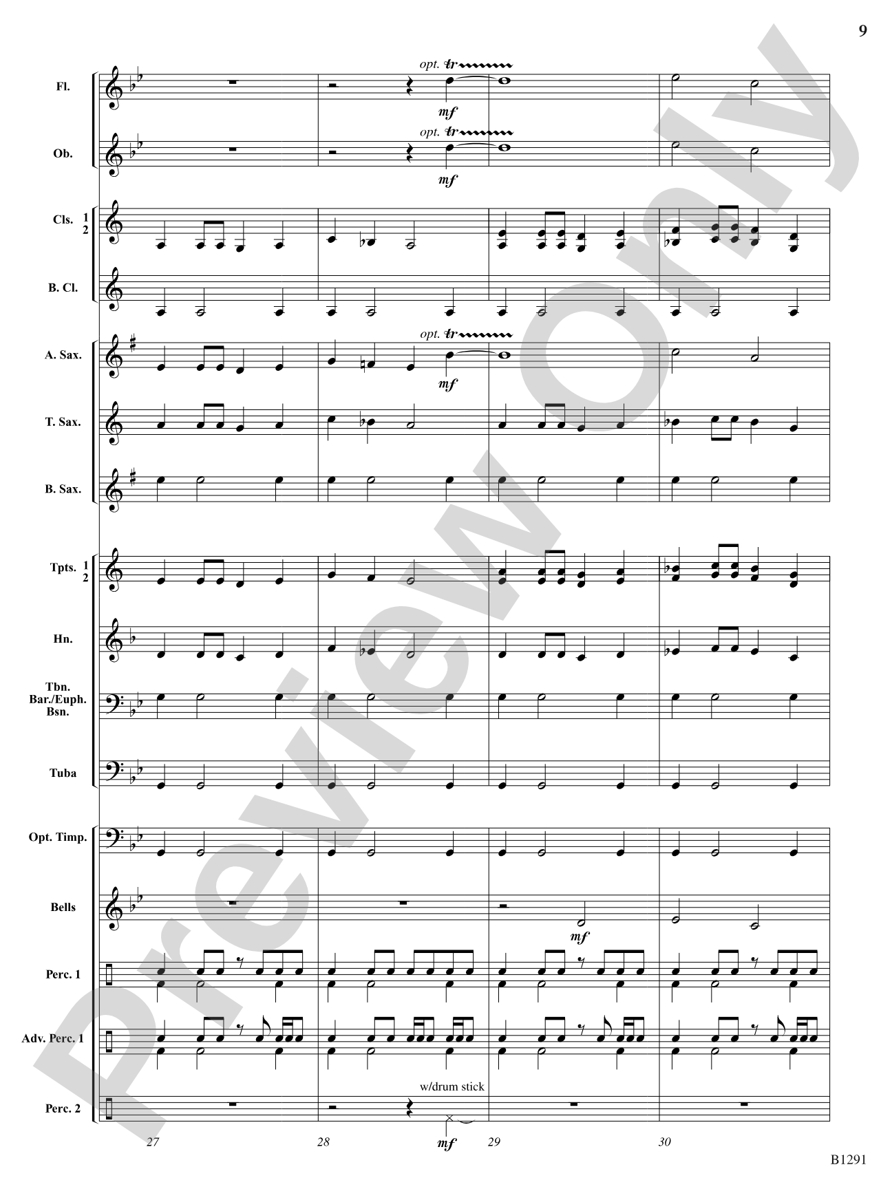 Comet Ride: Concert Band Conductor Score & Parts