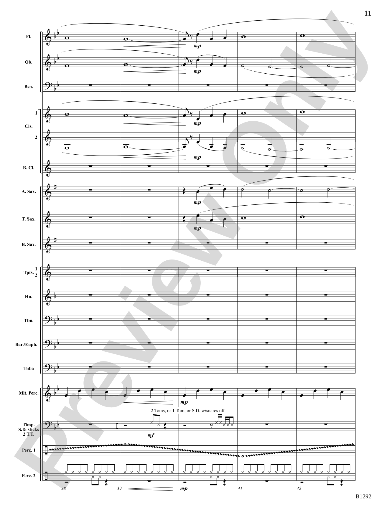 Sentinels: Concert Band Conductor Score & Parts