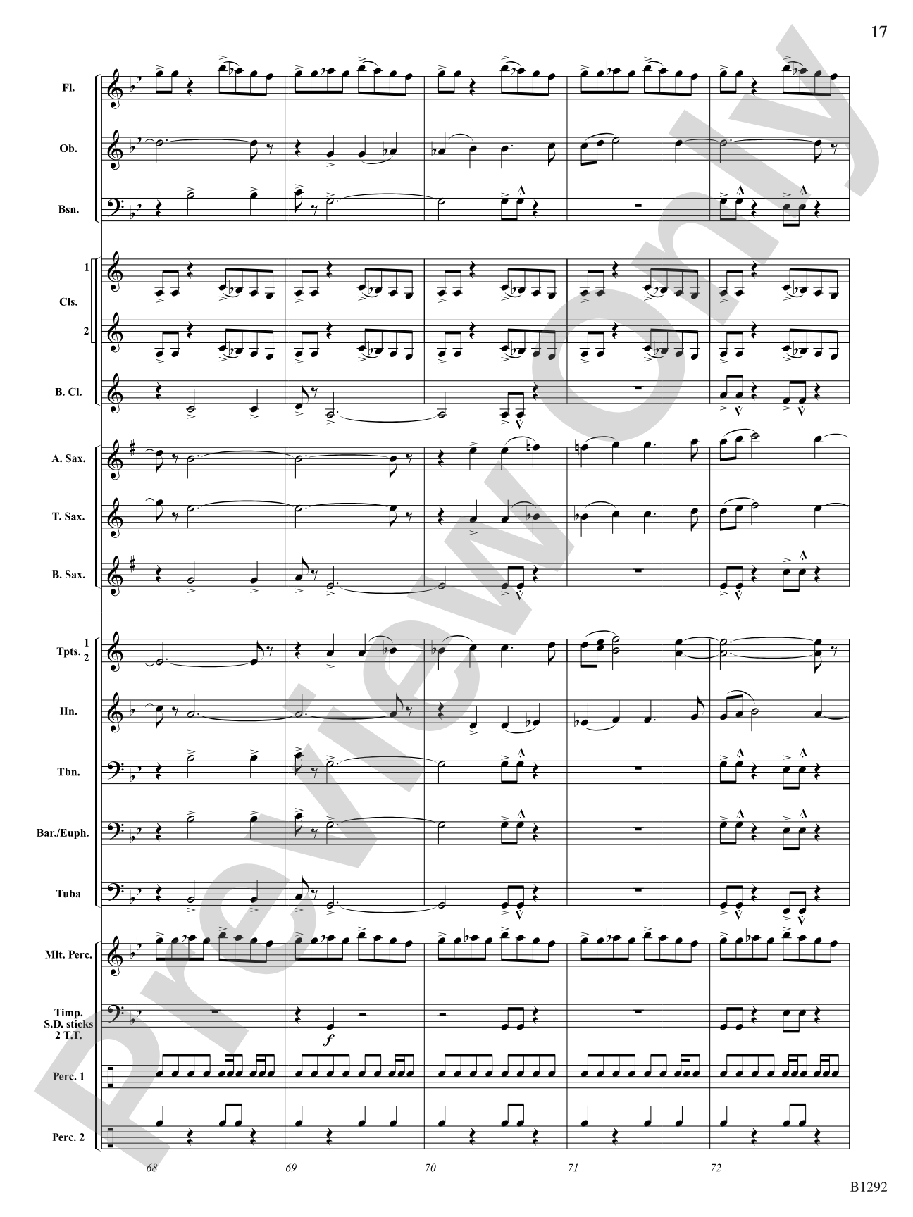 Sentinels: Concert Band Conductor Score & Parts