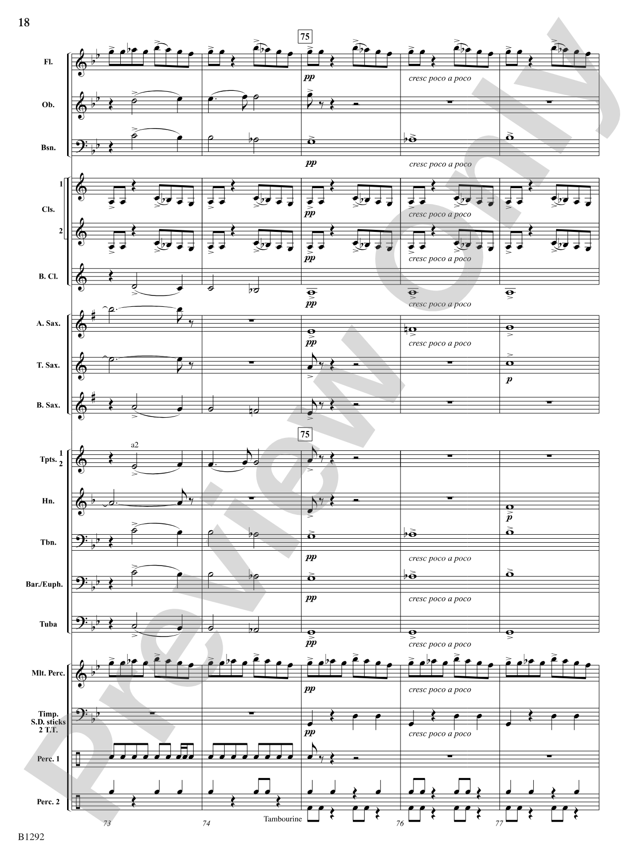 Sentinels: Concert Band Conductor Score & Parts