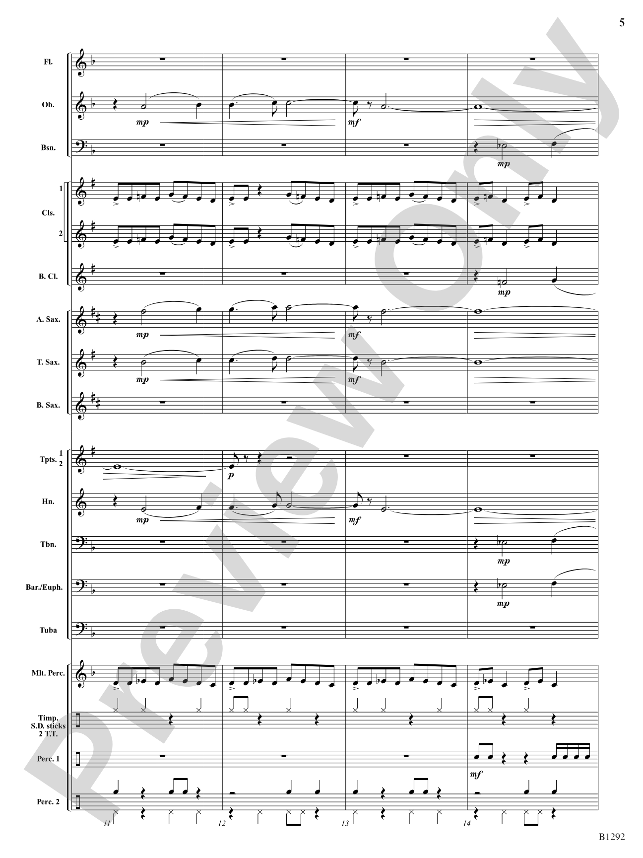 Sentinels: Concert Band Conductor Score & Parts