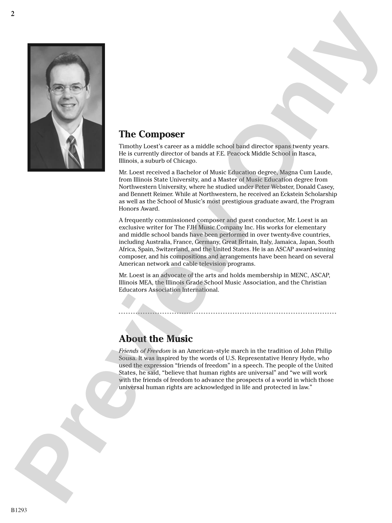 Friends of Freedom (Concert March): Concert Band Conductor Score & Parts