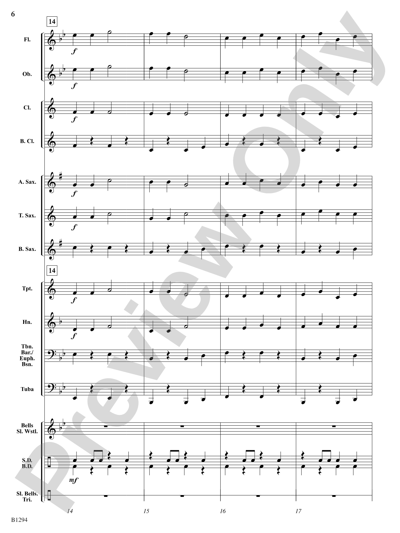 Santa on the Housetop: Concert Band Conductor Score & Parts