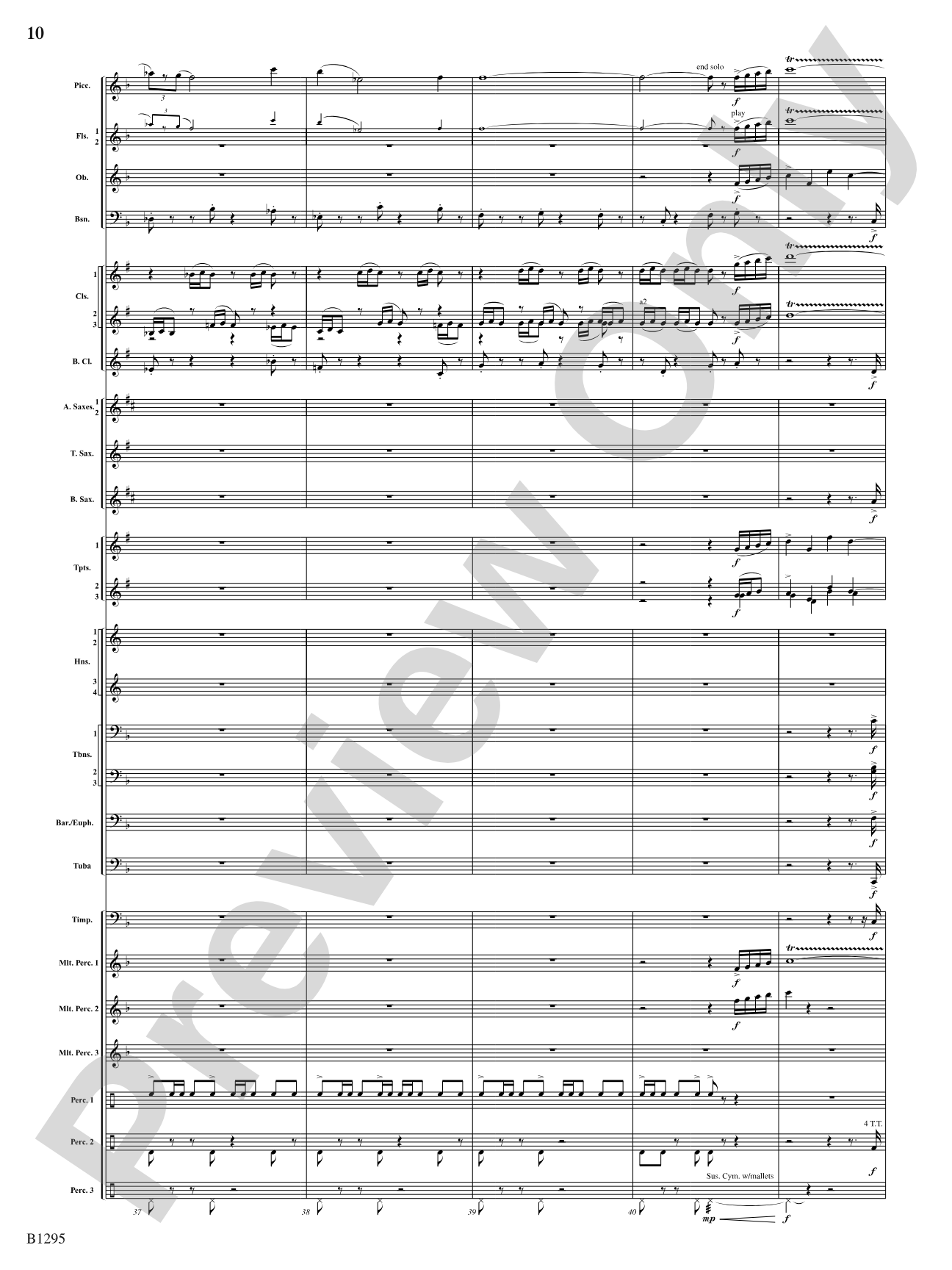 Convergence: Concert Band Conductor Score & Parts