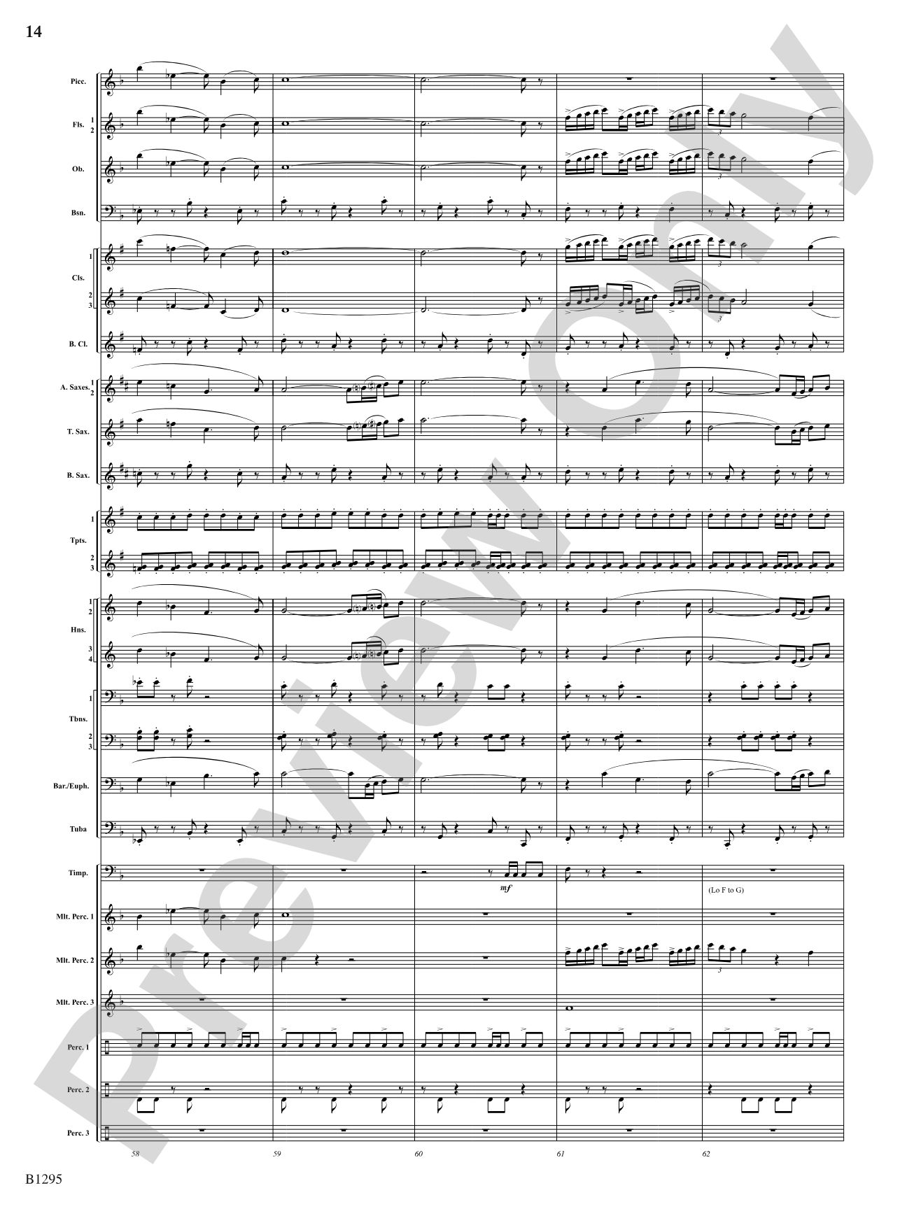 Convergence: Concert Band Conductor Score & Parts