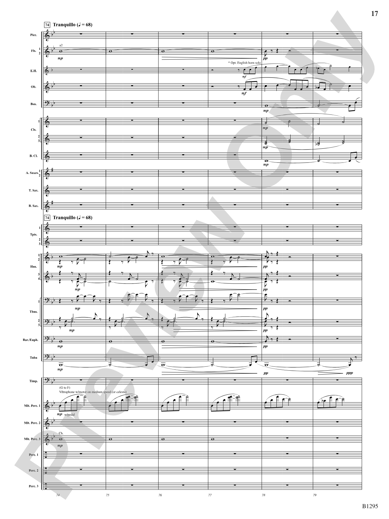 Convergence: Concert Band Conductor Score & Parts