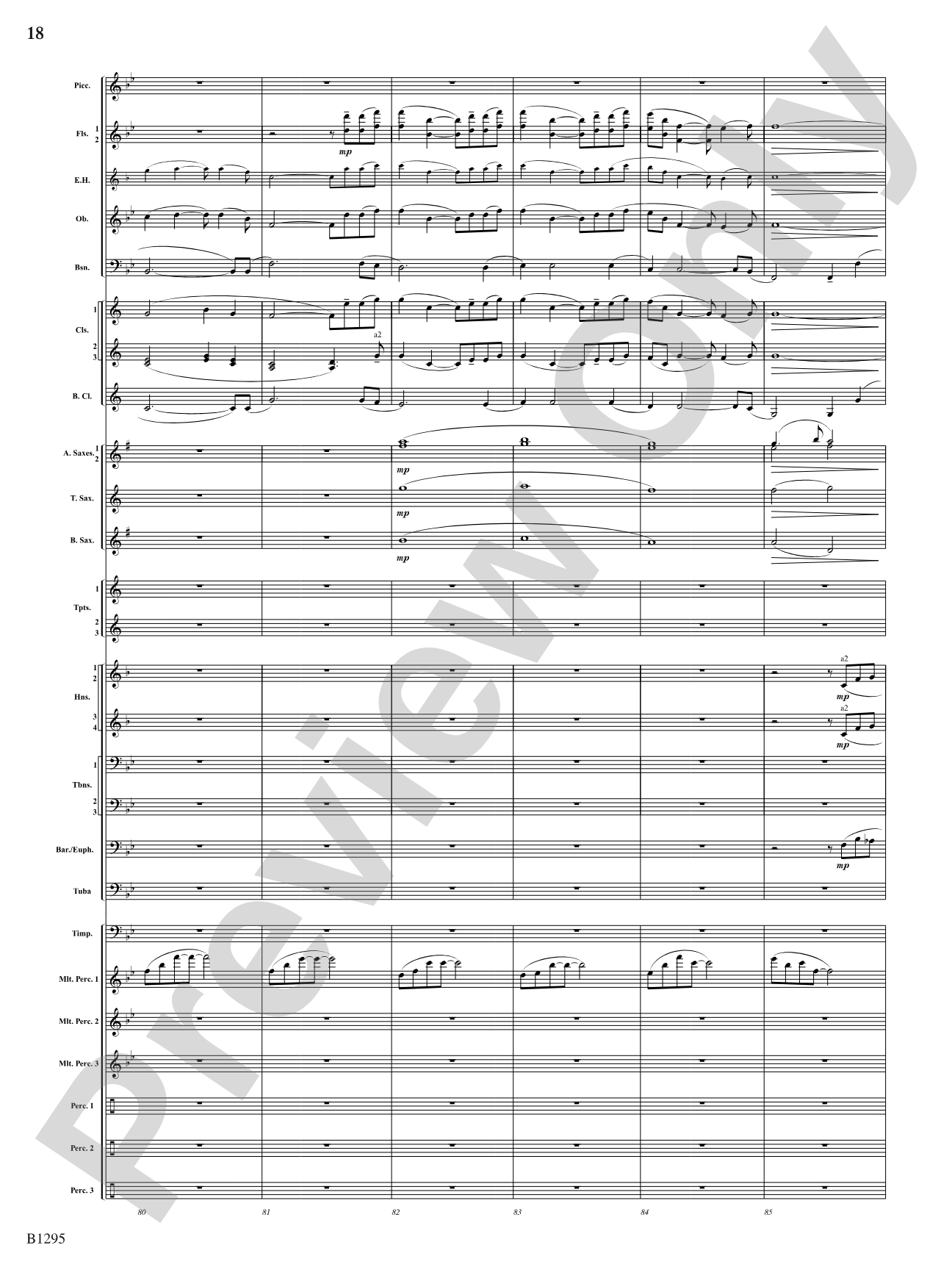 Convergence: Concert Band Conductor Score & Parts