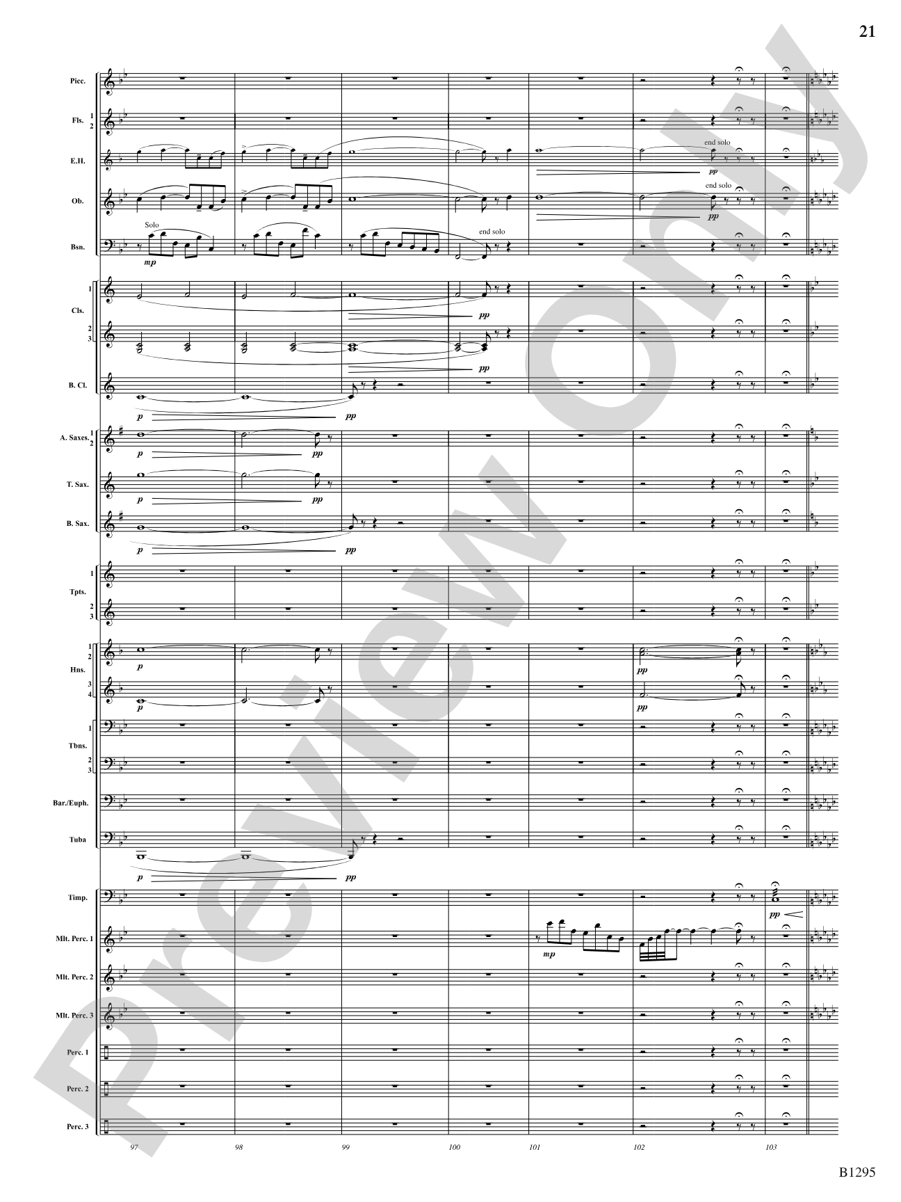 Convergence: Concert Band Conductor Score & Parts