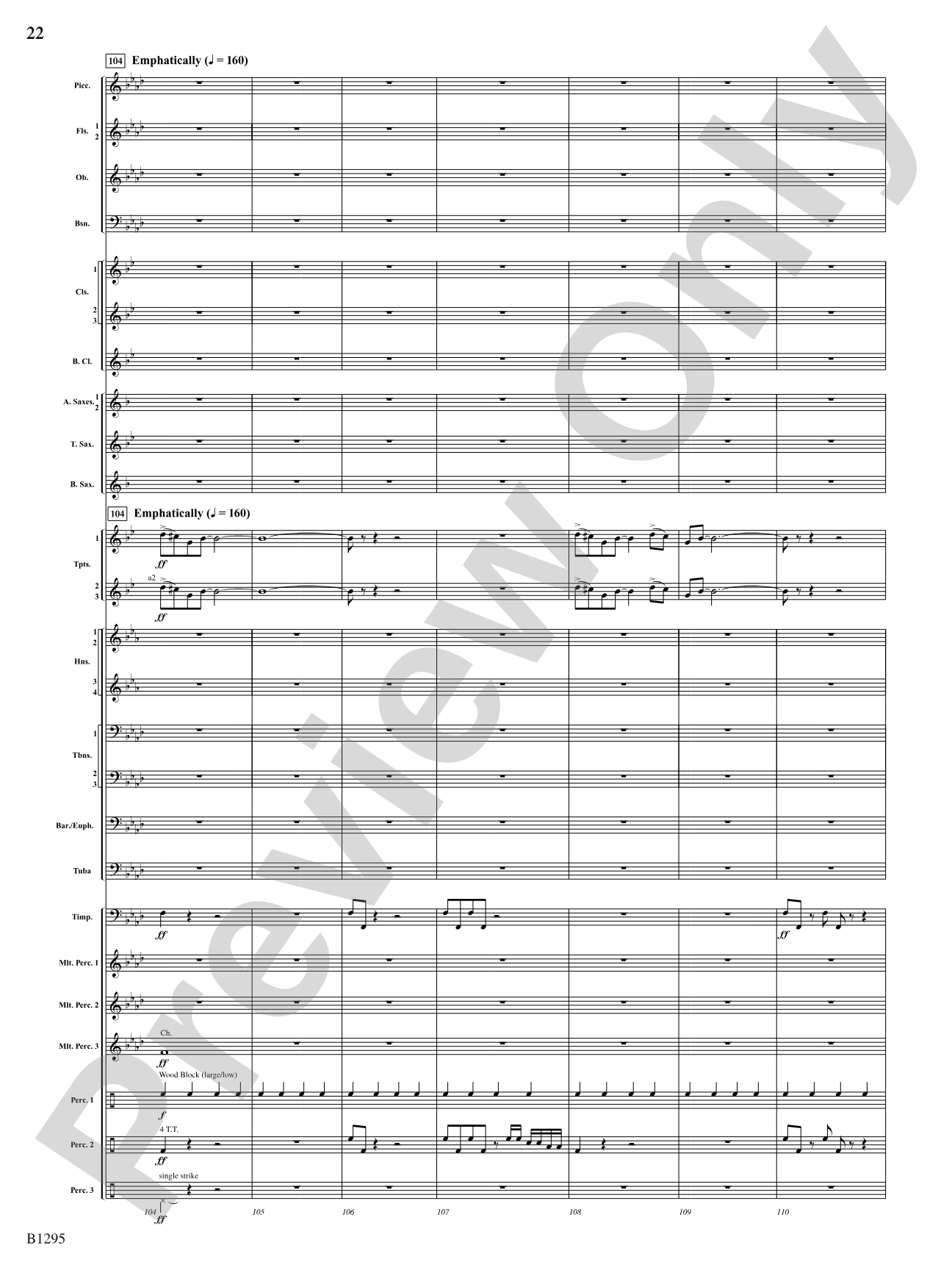 Convergence: Concert Band Conductor Score & Parts