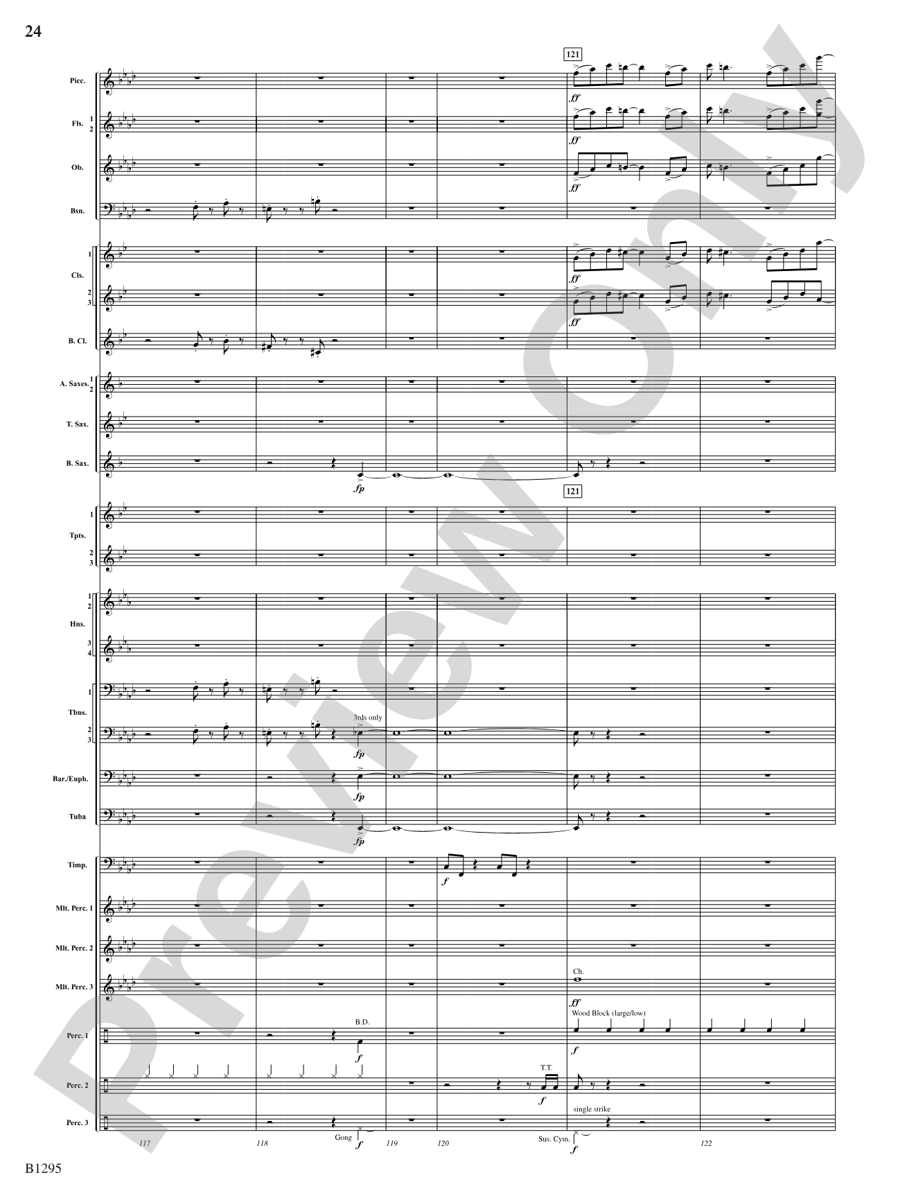Convergence: Concert Band Conductor Score & Parts