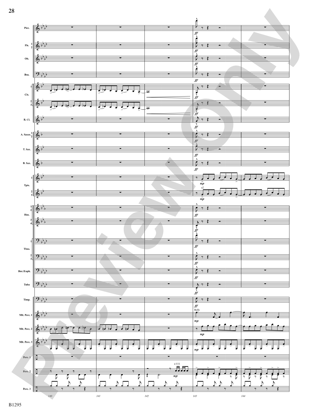 Convergence: Concert Band Conductor Score & Parts