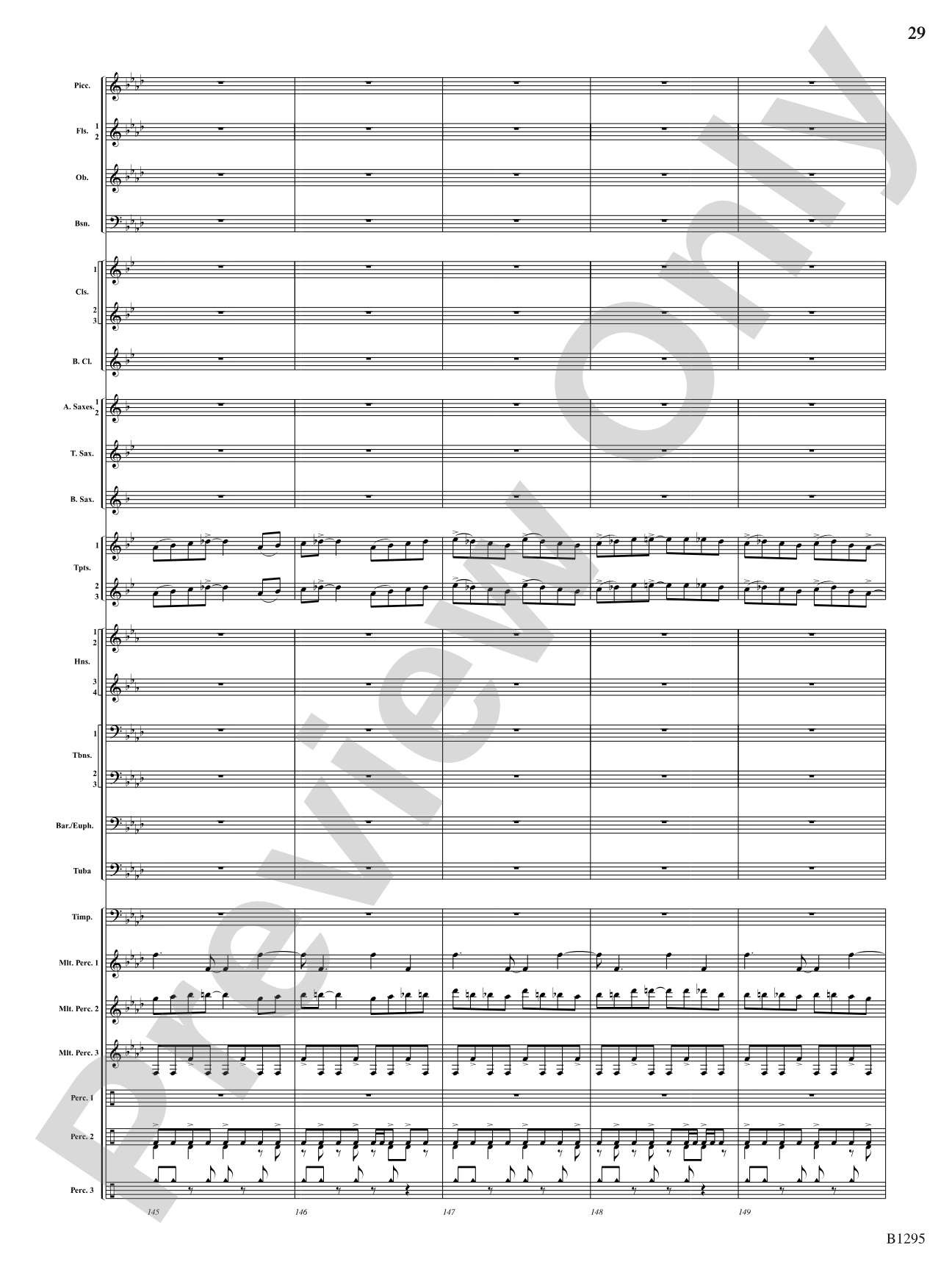 Convergence: Concert Band Conductor Score & Parts