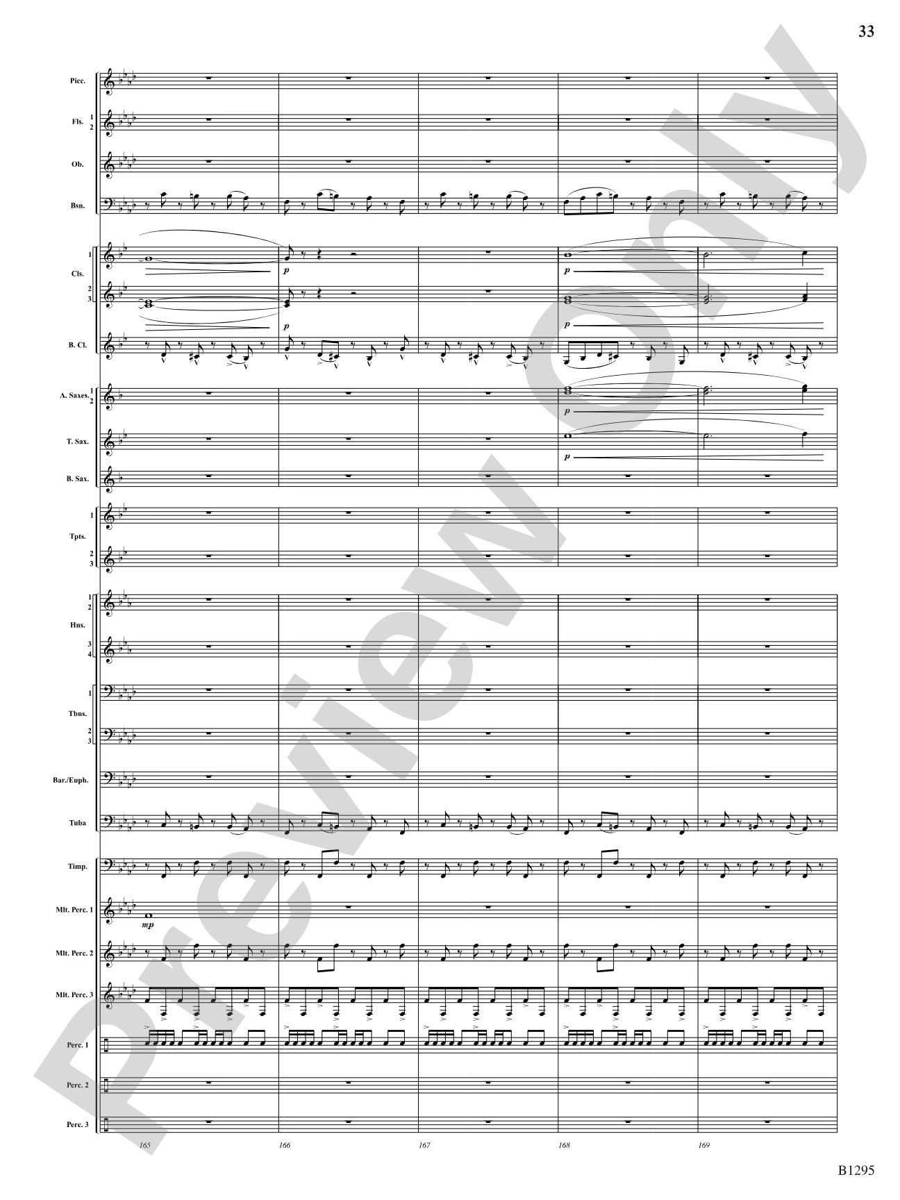 Convergence: Concert Band Conductor Score & Parts